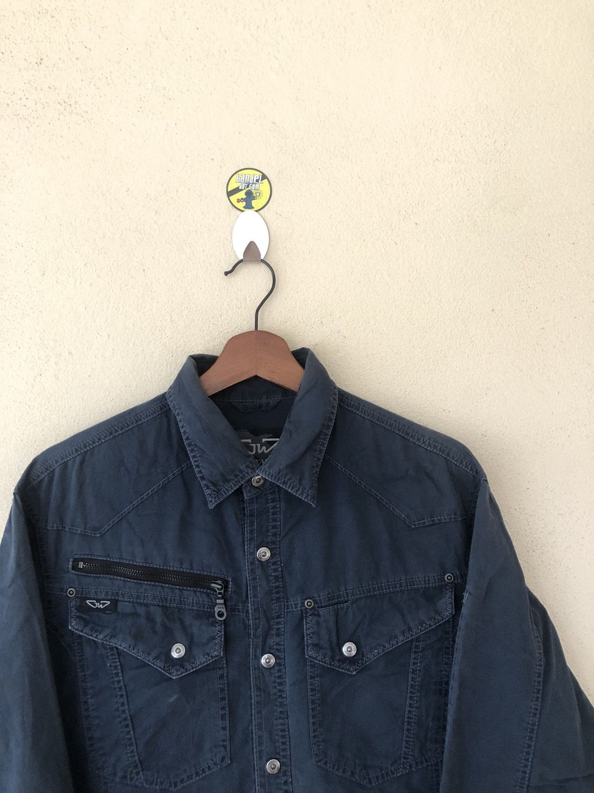 Japanese Brand Gin Washi Worker Jacket Size US L / EU 52-54 / 3 - 3 Thumbnail