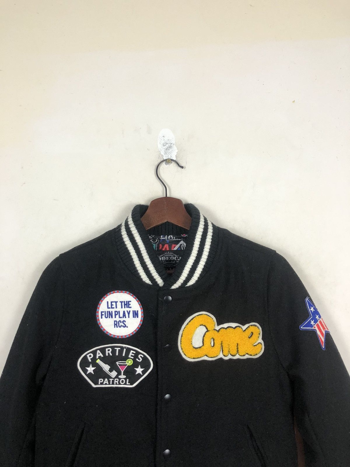 Japanese Brand Rodeo Crowns House of Parties Wool Varsity Size US S / EU 44-46 / 1 - 5 Thumbnail