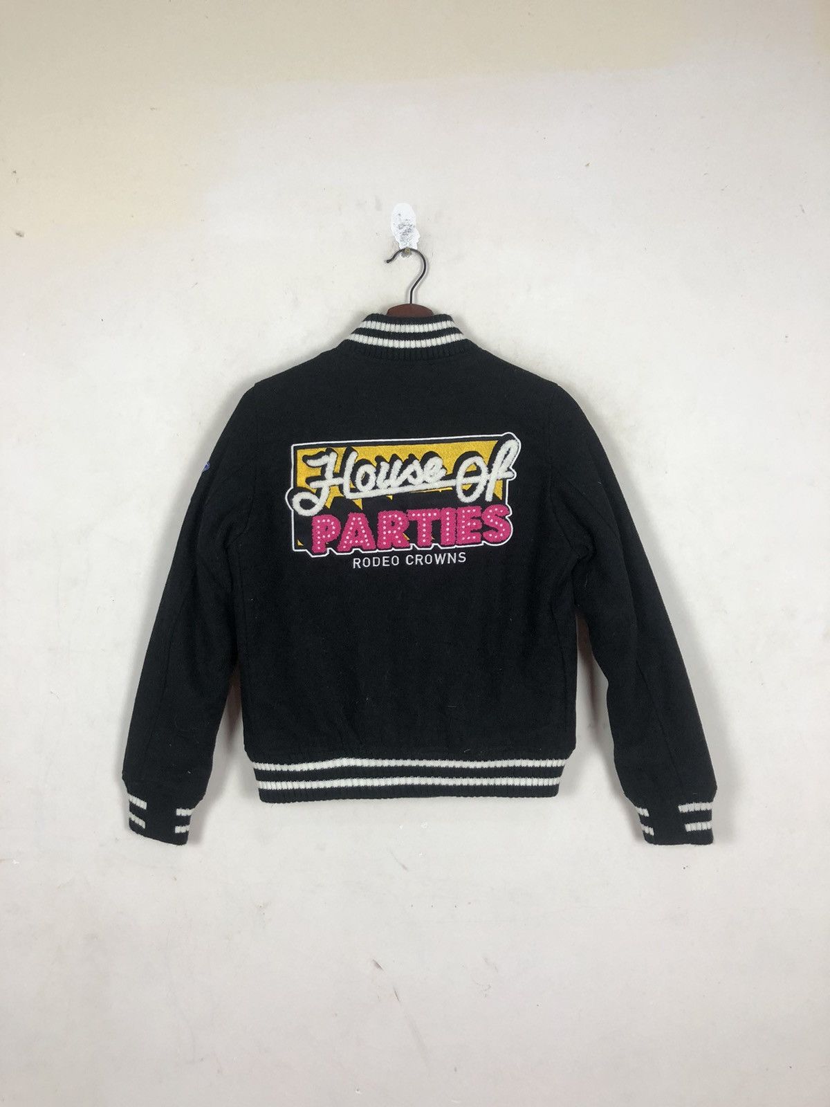 Japanese Brand Rodeo Crowns House of Parties Wool Varsity Size US S / EU 44-46 / 1 - 3 Thumbnail