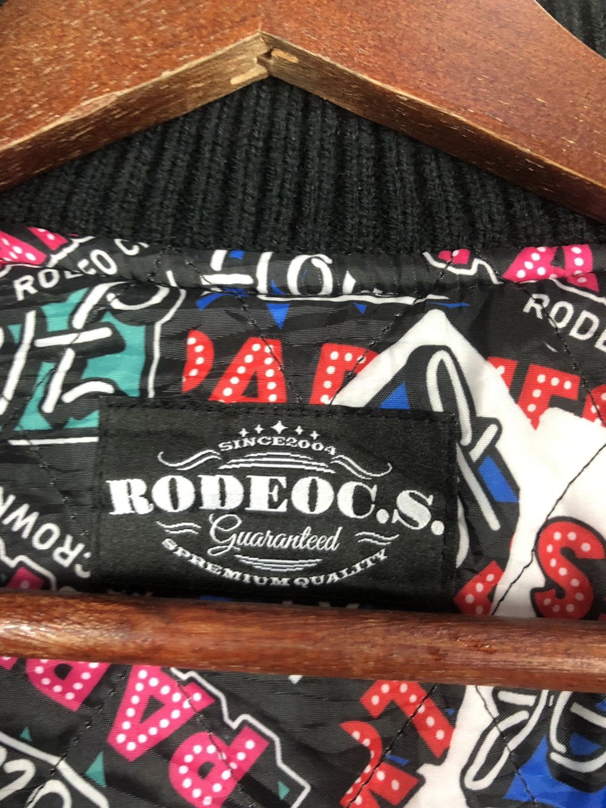 Japanese Brand Rodeo Crowns House of Parties Wool Varsity Size US S / EU 44-46 / 1 - 7 Thumbnail