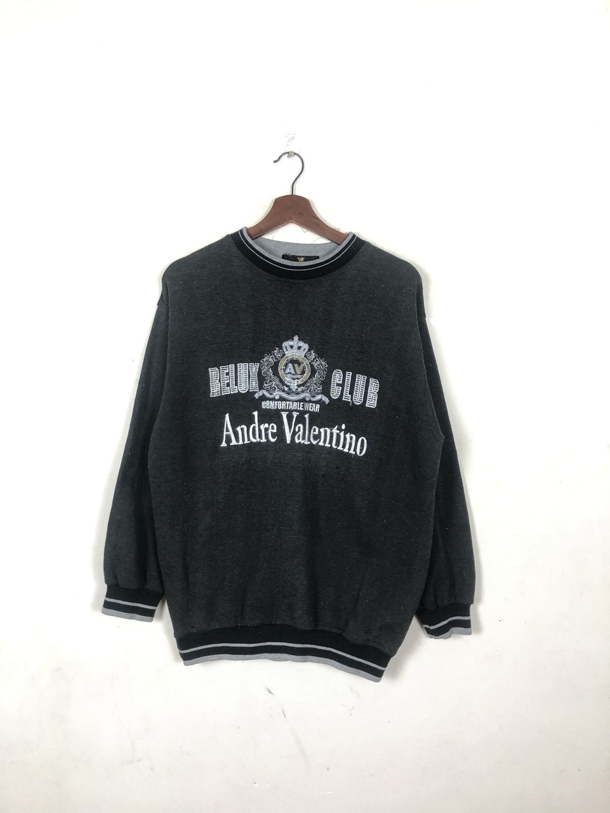 Valentino Andre Valentino Embroideries Sweatshirt Size US M / EU 48-50 / 2 - 2 Thumbnail