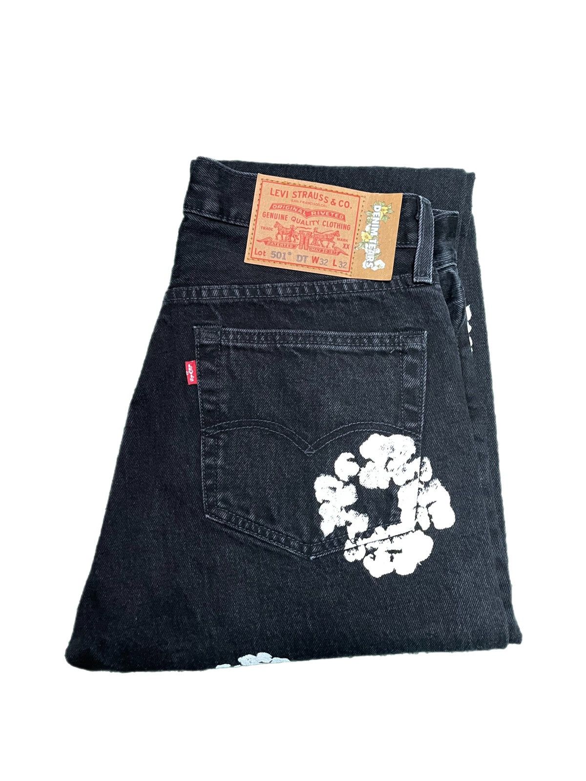 DENIM TEARS Denim Tears Cotton Wreath Jean Black Size US 30 / EU 46 - 3 Thumbnail