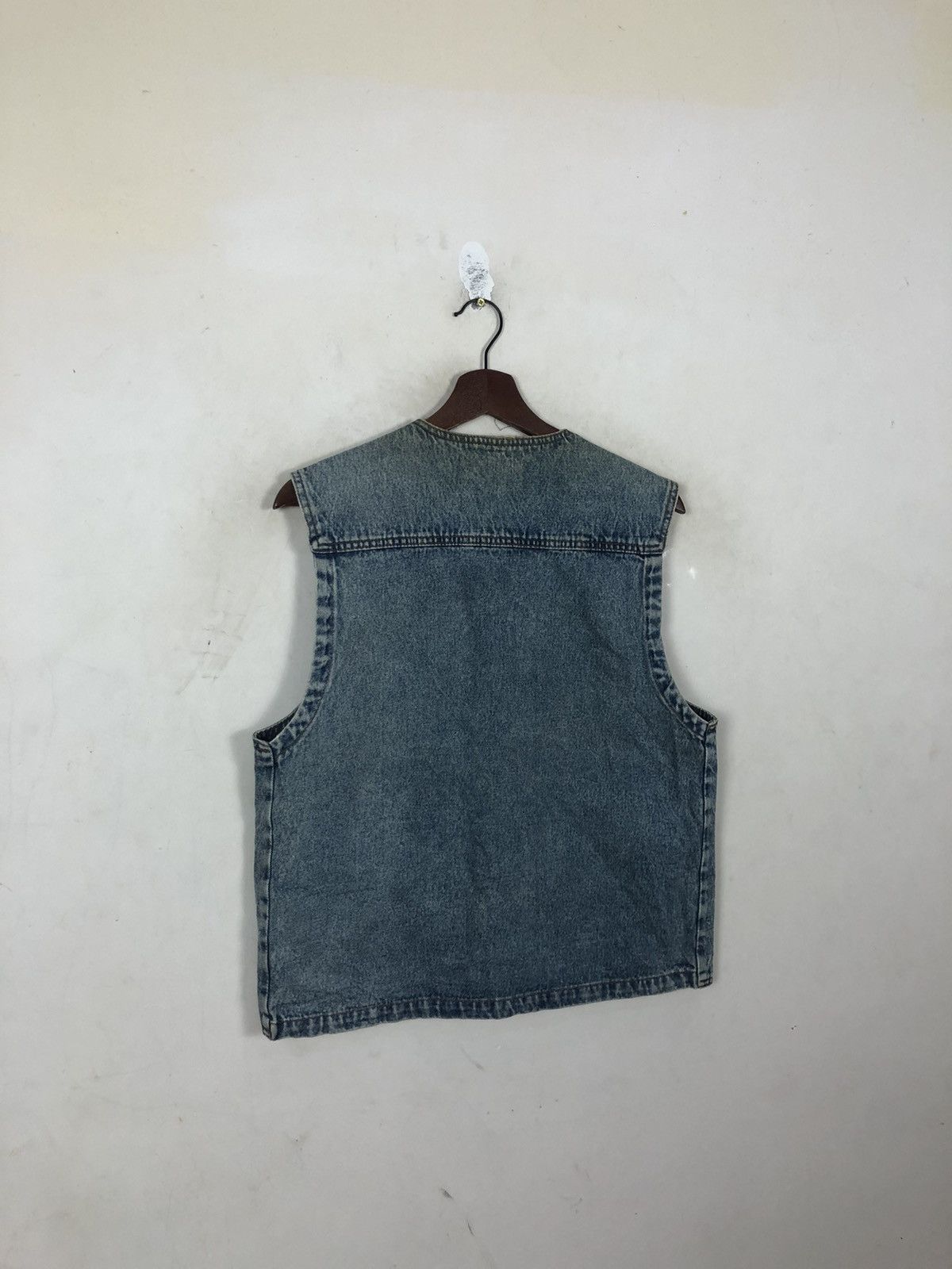 Japanese Brand × Vintage Vintage Duck Dam Denim Vest Size US L / EU 52-54 / 3 - 6 Thumbnail