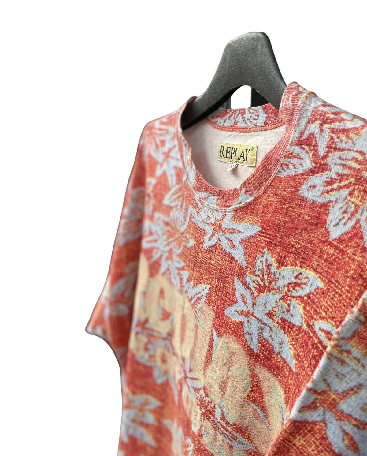 Le Grande Bleu (L.G.B.) Replay Vintage Floral Full Print Tshirt Size US XL / EU 56 / 4 - 3 Thumbnail