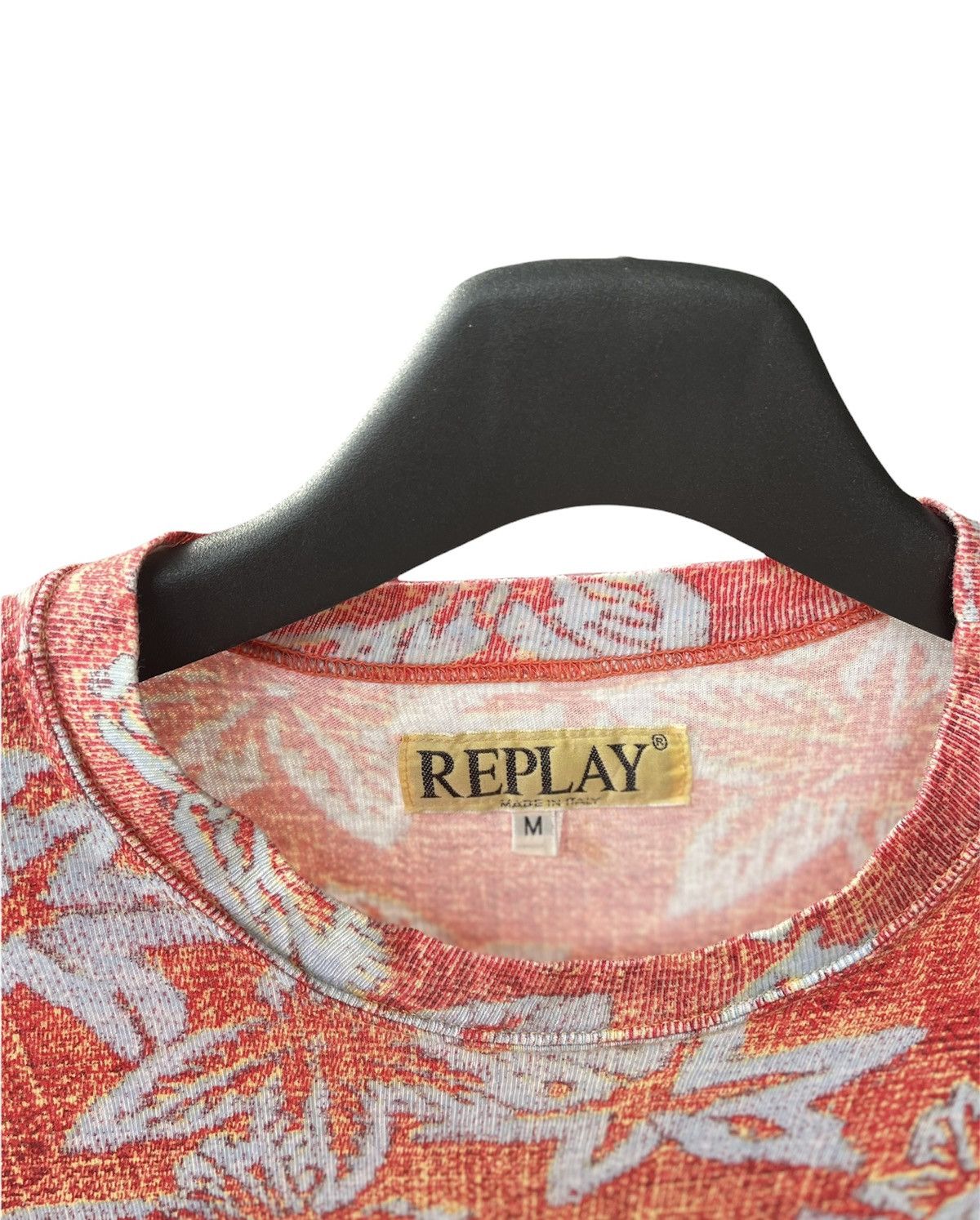 Le Grande Bleu (L.G.B.) Replay Vintage Floral Full Print Tshirt Size US XL / EU 56 / 4 - 4 Thumbnail