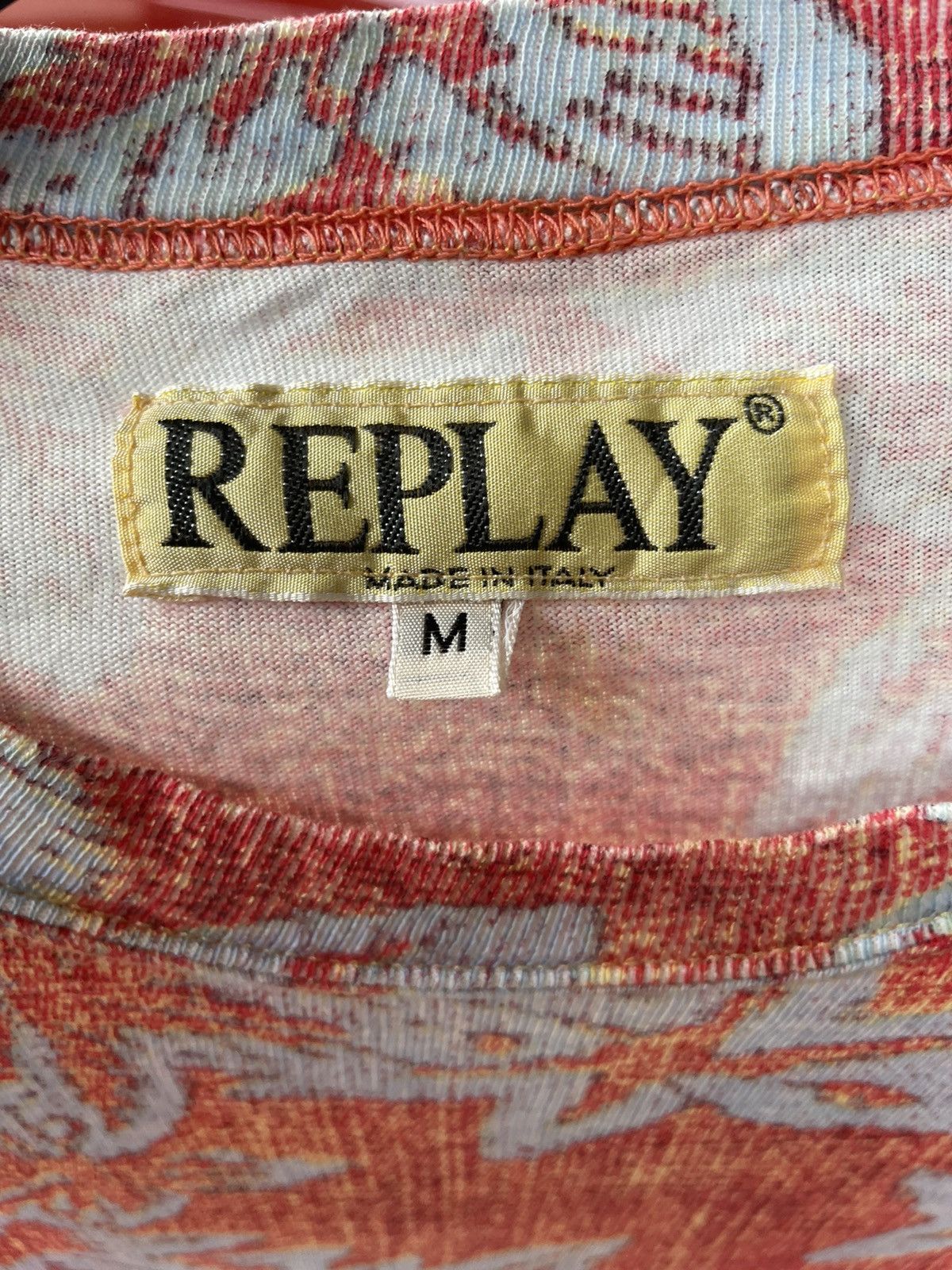 Le Grande Bleu (L.G.B.) Replay Vintage Floral Full Print Tshirt Size US XL / EU 56 / 4 - 6 Thumbnail