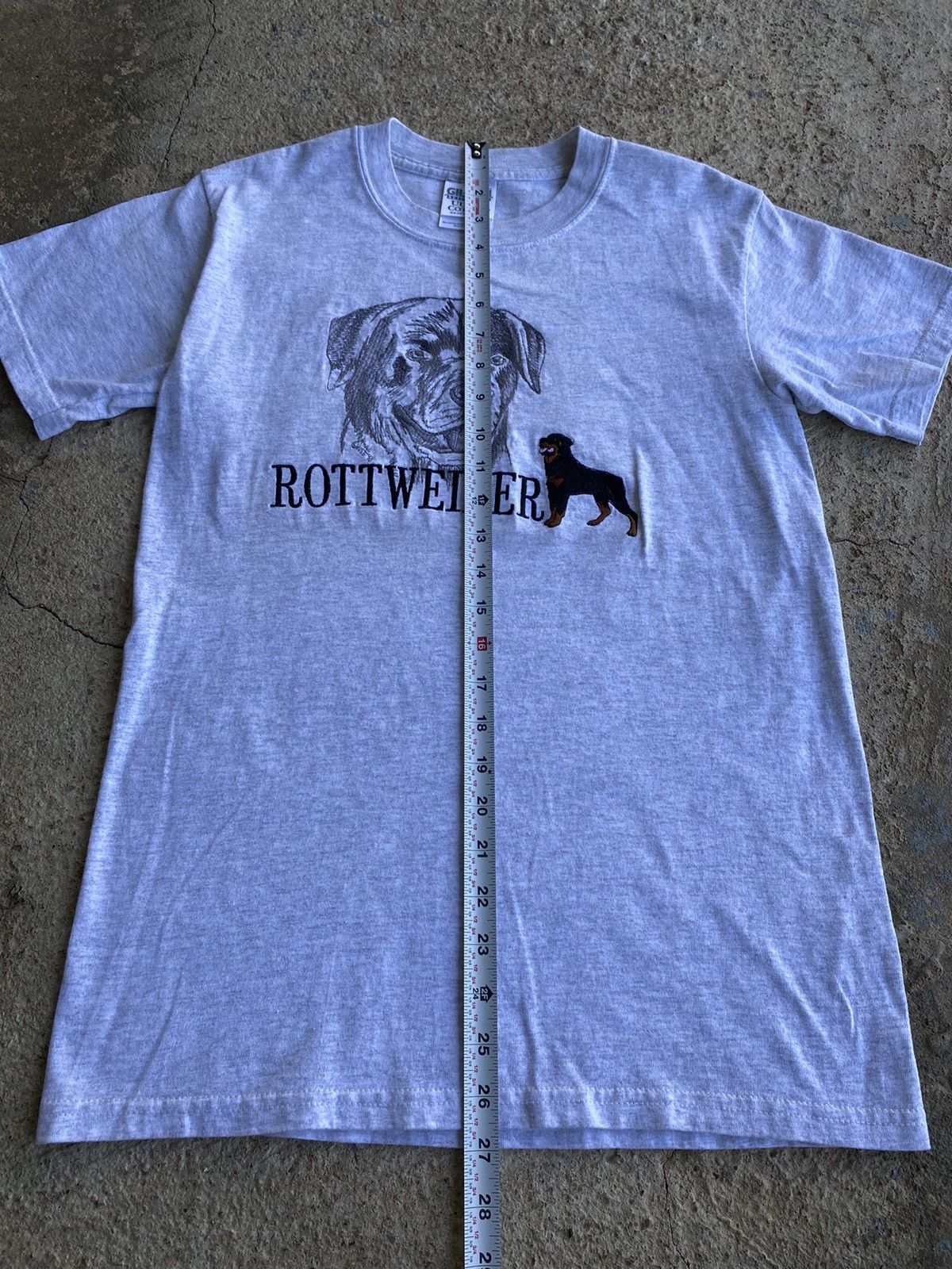 Vintage Vintage 90’s Dog Rottweiler Embroidered Shirt Size US S / EU 44-46 / 1 - 7 Thumbnail