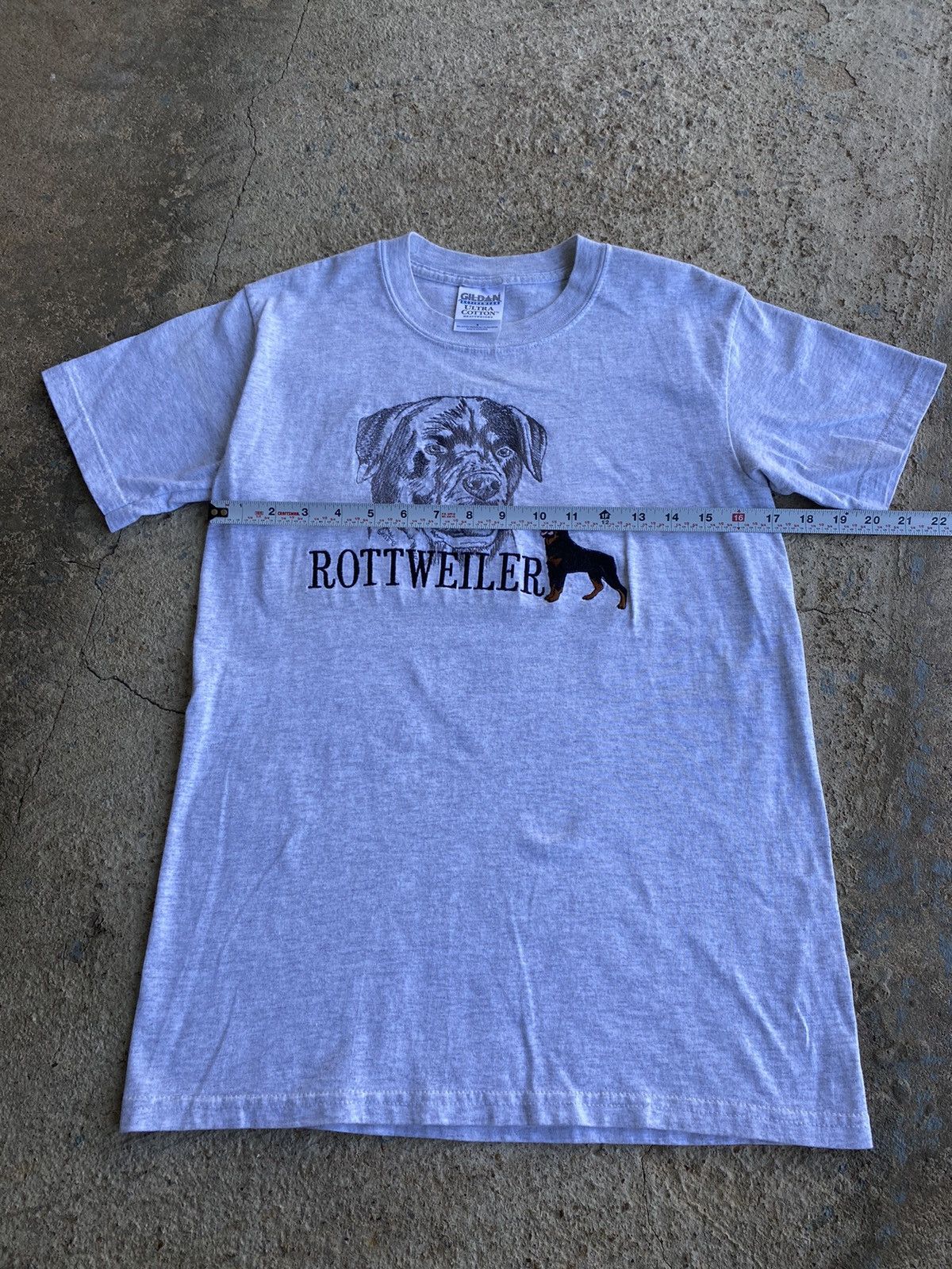 Vintage Vintage 90’s Dog Rottweiler Embroidered Shirt Size US S / EU 44-46 / 1 - 8 Thumbnail