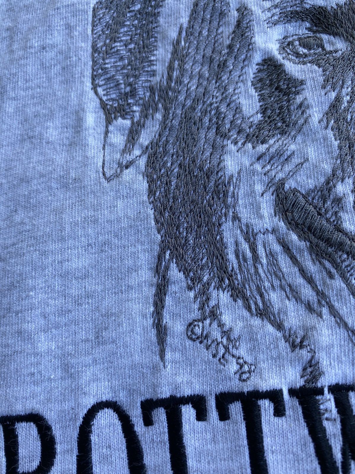 Vintage Vintage 90’s Dog Rottweiler Embroidered Shirt Size US S / EU 44-46 / 1 - 3 Thumbnail