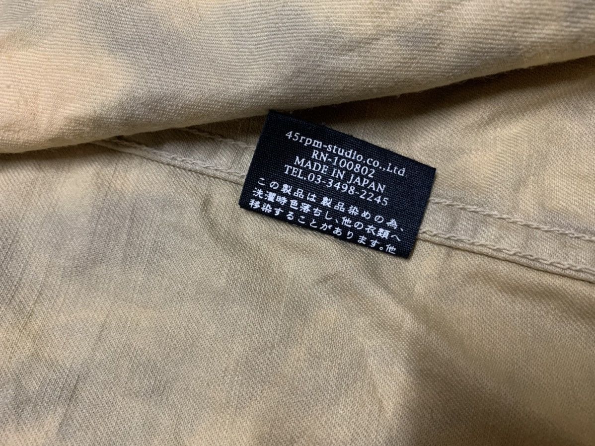 45rpm × Midnight Studios 45rpm jacket - 45 rpm hand bleach Jacket Size US M / EU 48-50 / 2 - 7 Thumbnail