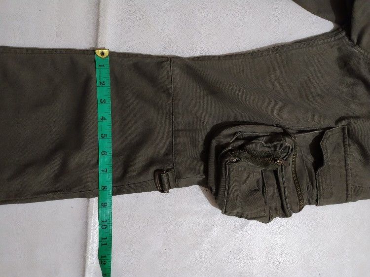 Japanese Brand 🔥 Root Three Multipocket Cargo Tactical Flared Pants Size US 29 - 17 Thumbnail