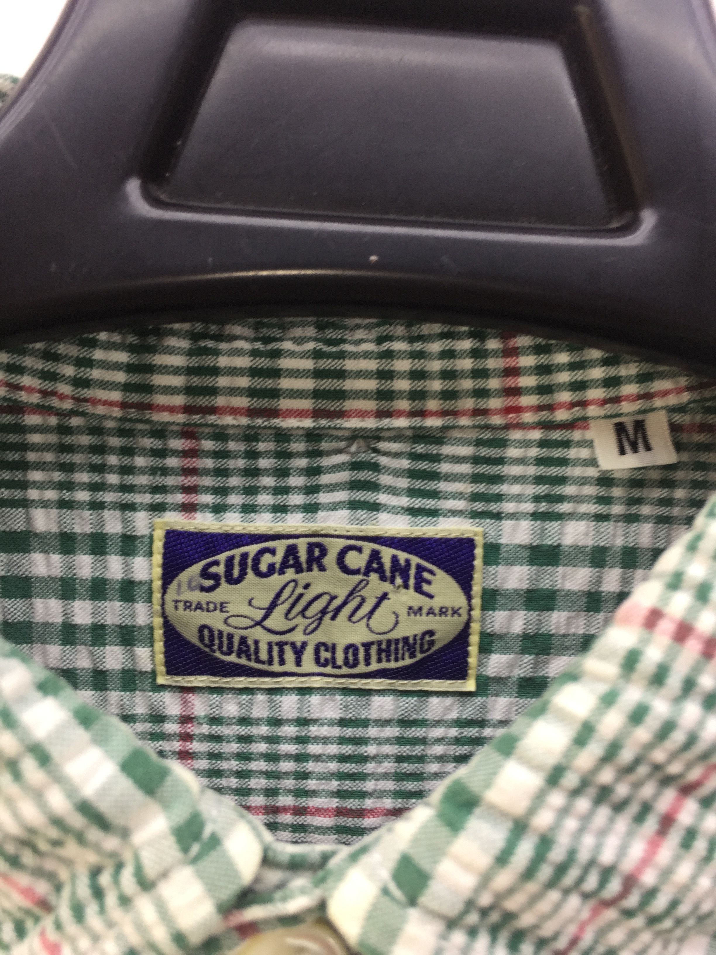 Sugar Cane SUGAR CANE LIGHT CHECKERED NICE DESIGN SHIRT Size US M / EU 48-50 / 2 - 3 Thumbnail