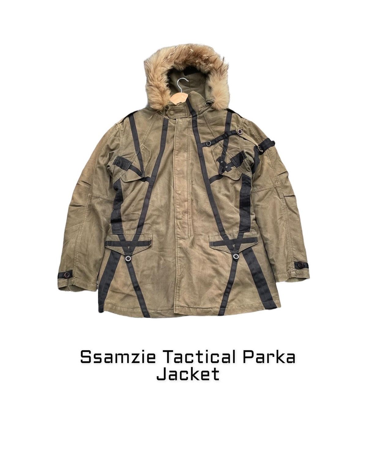 Japanese Brand Rare SSAMZIE Tactical Parka Jacket Size US L / EU 52-54 / 3 - 1 Thumbnail