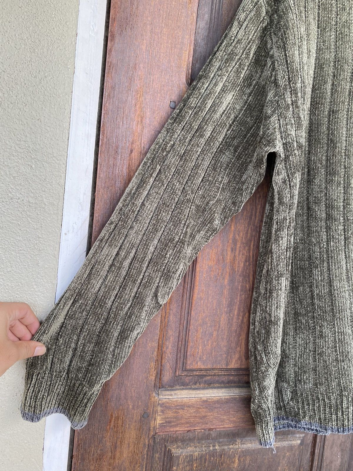Aran Isles Knitwear × Gianni Valentino × Vintage Vintage Gianni Valentino Half Zip Sweater Jumper Size US M / EU 48-50 / 2 - 5 Thumbnail