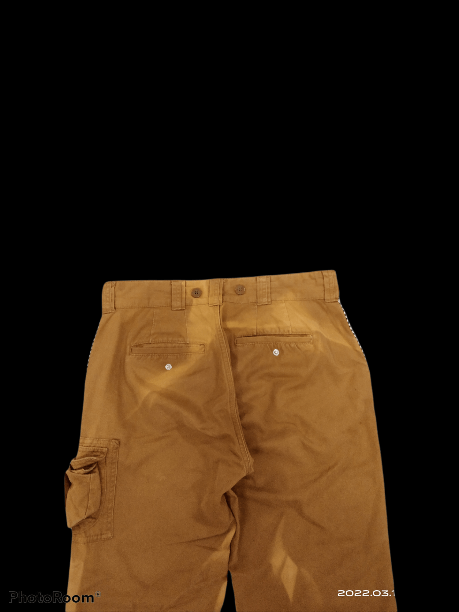 Japanese Brand THRASHED SUN FADED TACTICAL MULTIPOCKET GARAGE LABEL PANTS Size US 33 - 3 Thumbnail
