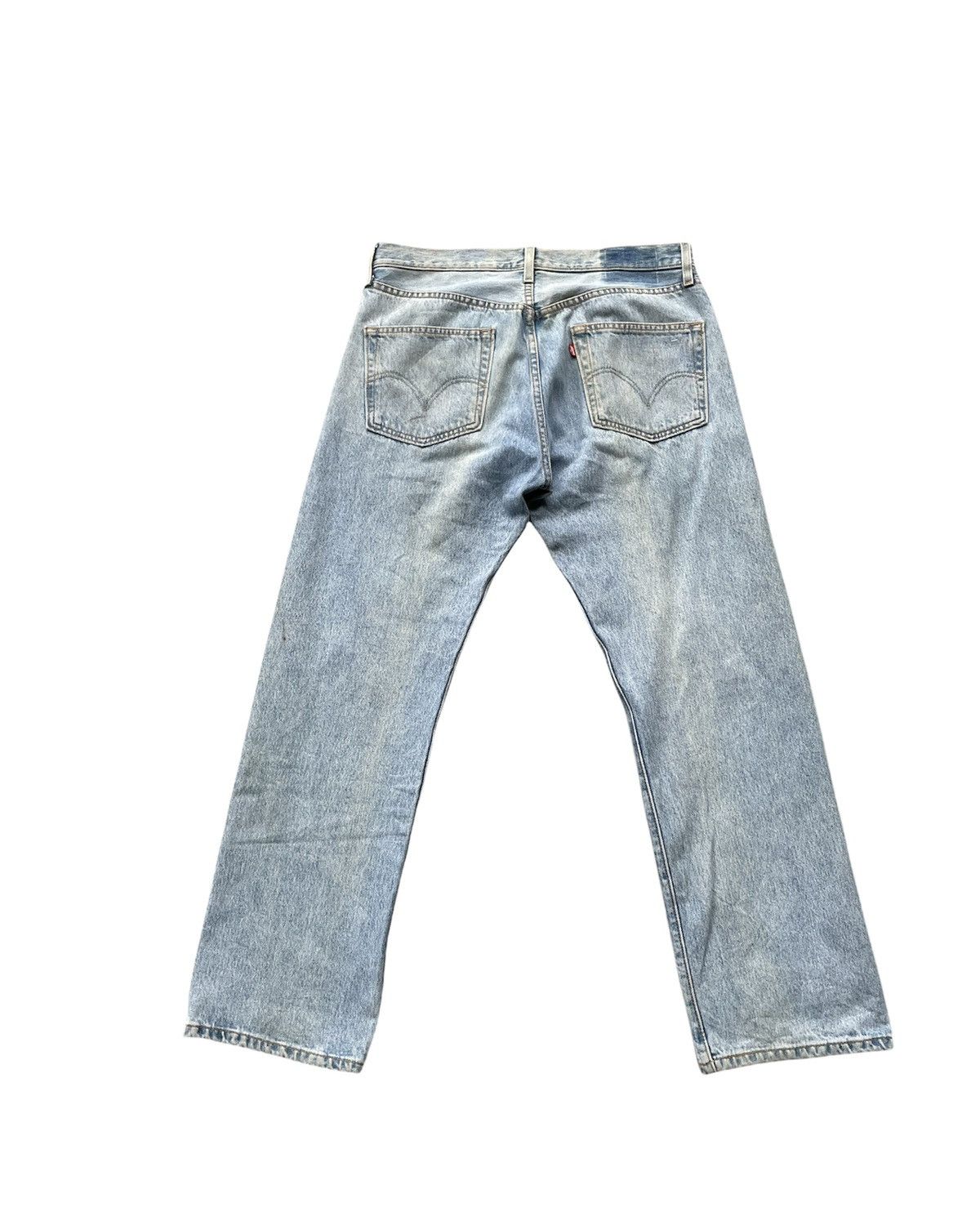 Levi's Levi’s 501 e 2003 Mexico Aging Faded Wash Size US 34 / EU 50 - 8 Thumbnail