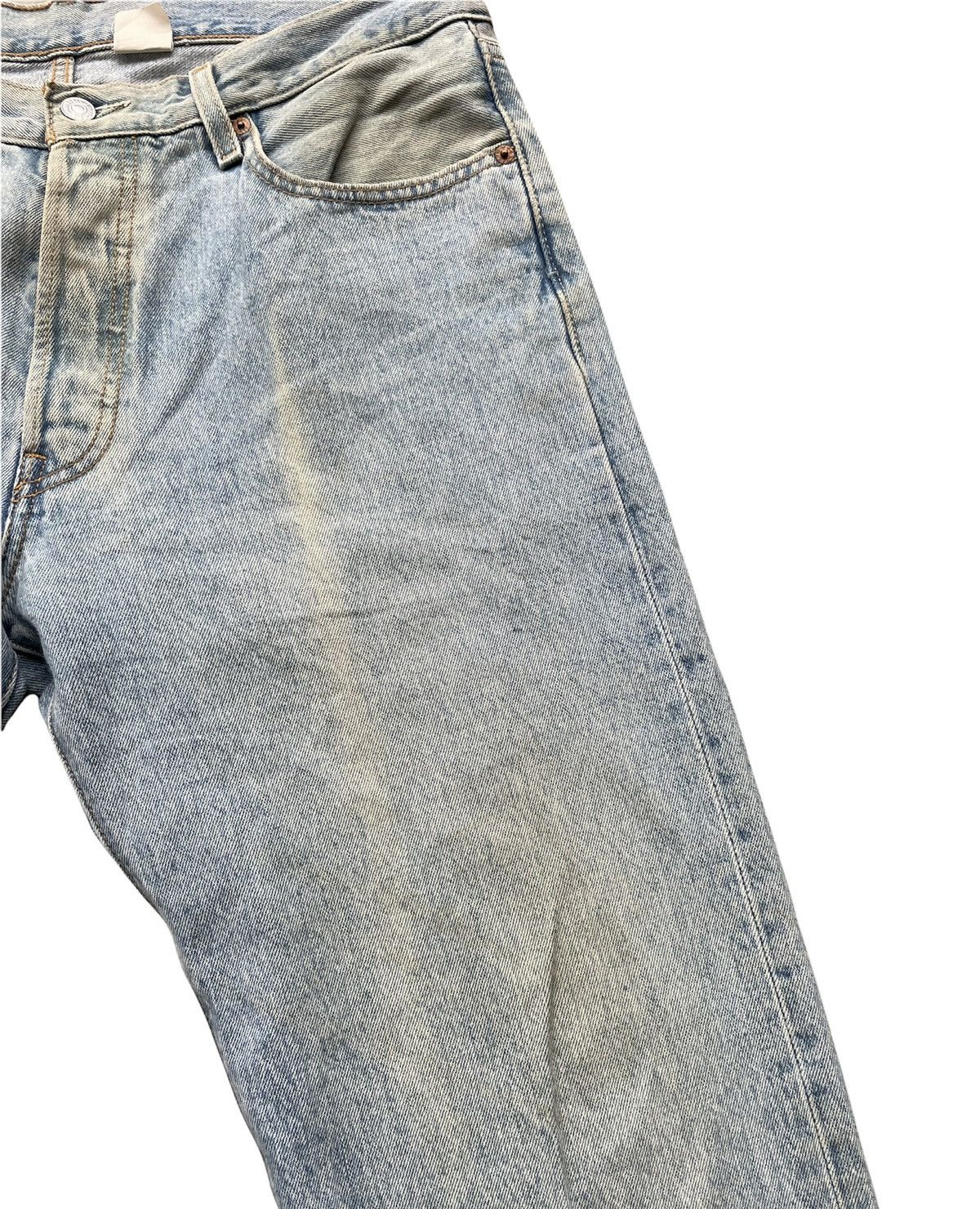 Levi's Levi’s 501 e 2003 Mexico Aging Faded Wash Size US 34 / EU 50 - 6 Thumbnail
