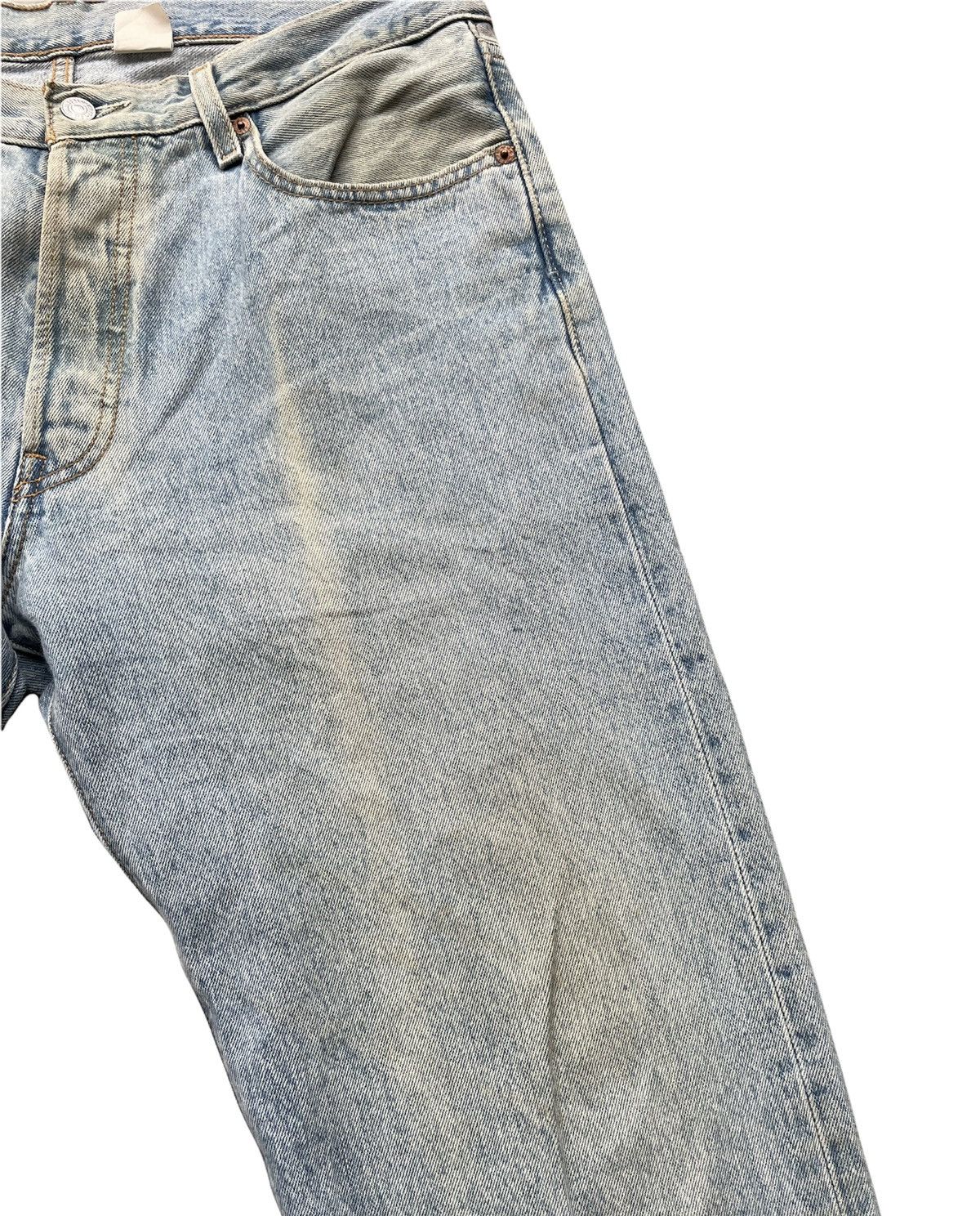 Levi's Levi’s 501 e 2003 Mexico Aging Faded Wash Size US 34 / EU 50 - 5 Thumbnail