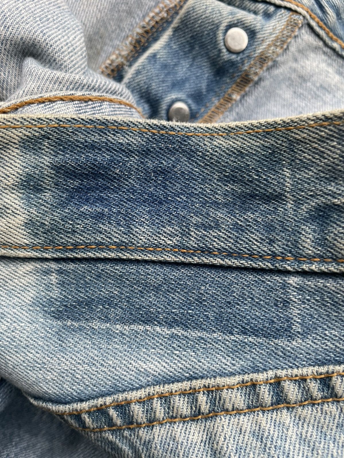 Levi's Levi’s 501 e 2003 Mexico Aging Faded Wash Size US 34 / EU 50 - 14 Thumbnail