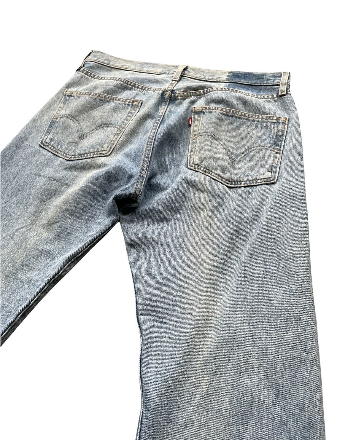 Levi's Levi’s 501 e 2003 Mexico Aging Faded Wash Size US 34 / EU 50 - 9 Thumbnail