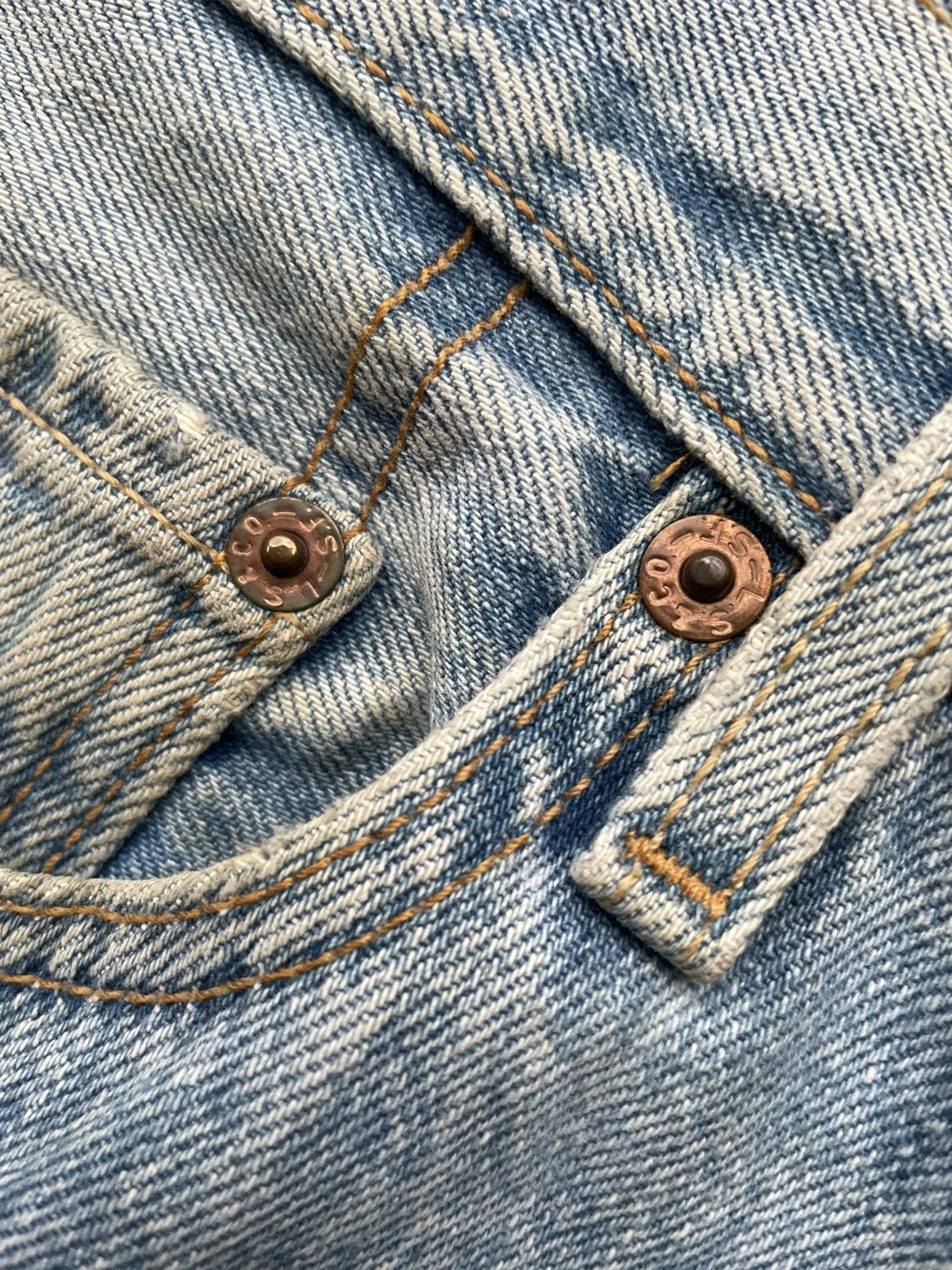 Levi's Levi’s 501 e 2003 Mexico Aging Faded Wash Size US 34 / EU 50 - 22 Thumbnail