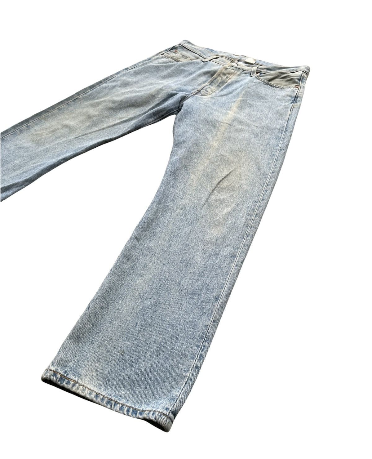 Levi's Levi’s 501 e 2003 Mexico Aging Faded Wash Size US 34 / EU 50 - 2 Thumbnail