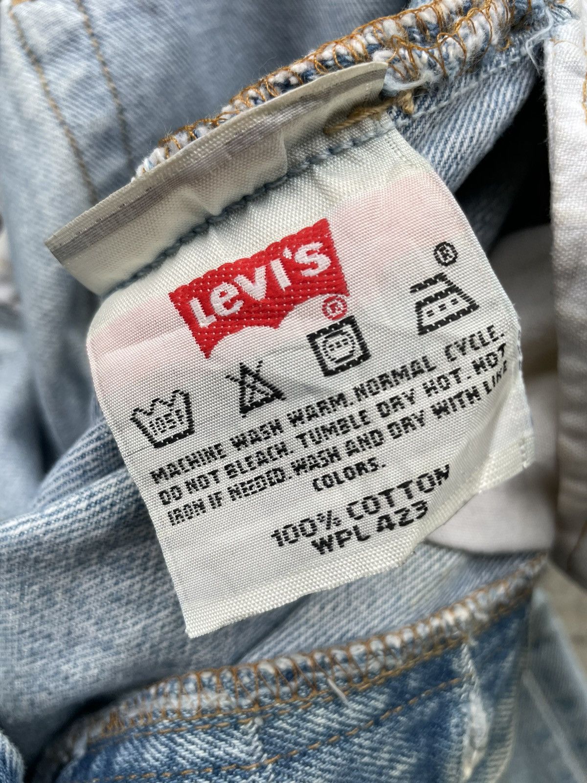 Levi's Levi’s 501 e 2003 Mexico Aging Faded Wash Size US 34 / EU 50 - 17 Thumbnail