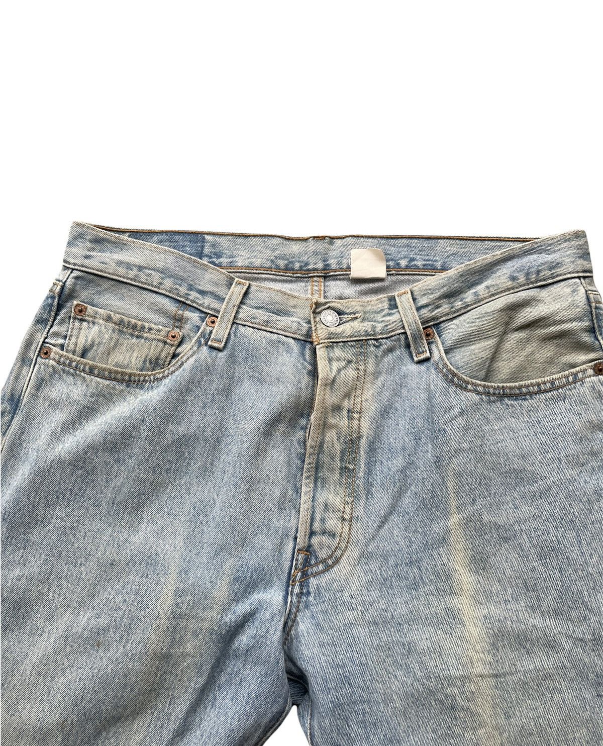 Levi's Levi’s 501 e 2003 Mexico Aging Faded Wash Size US 34 / EU 50 - 7 Thumbnail
