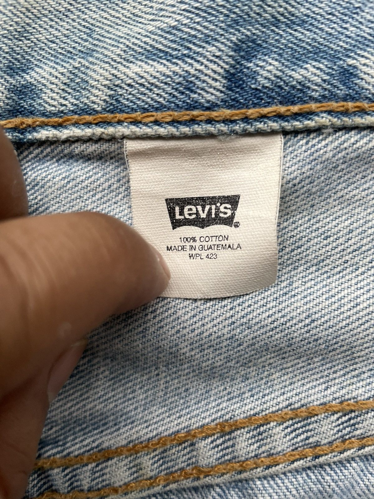 Levi's Levi’s 501 e 2003 Mexico Aging Faded Wash Size US 34 / EU 50 - 19 Thumbnail