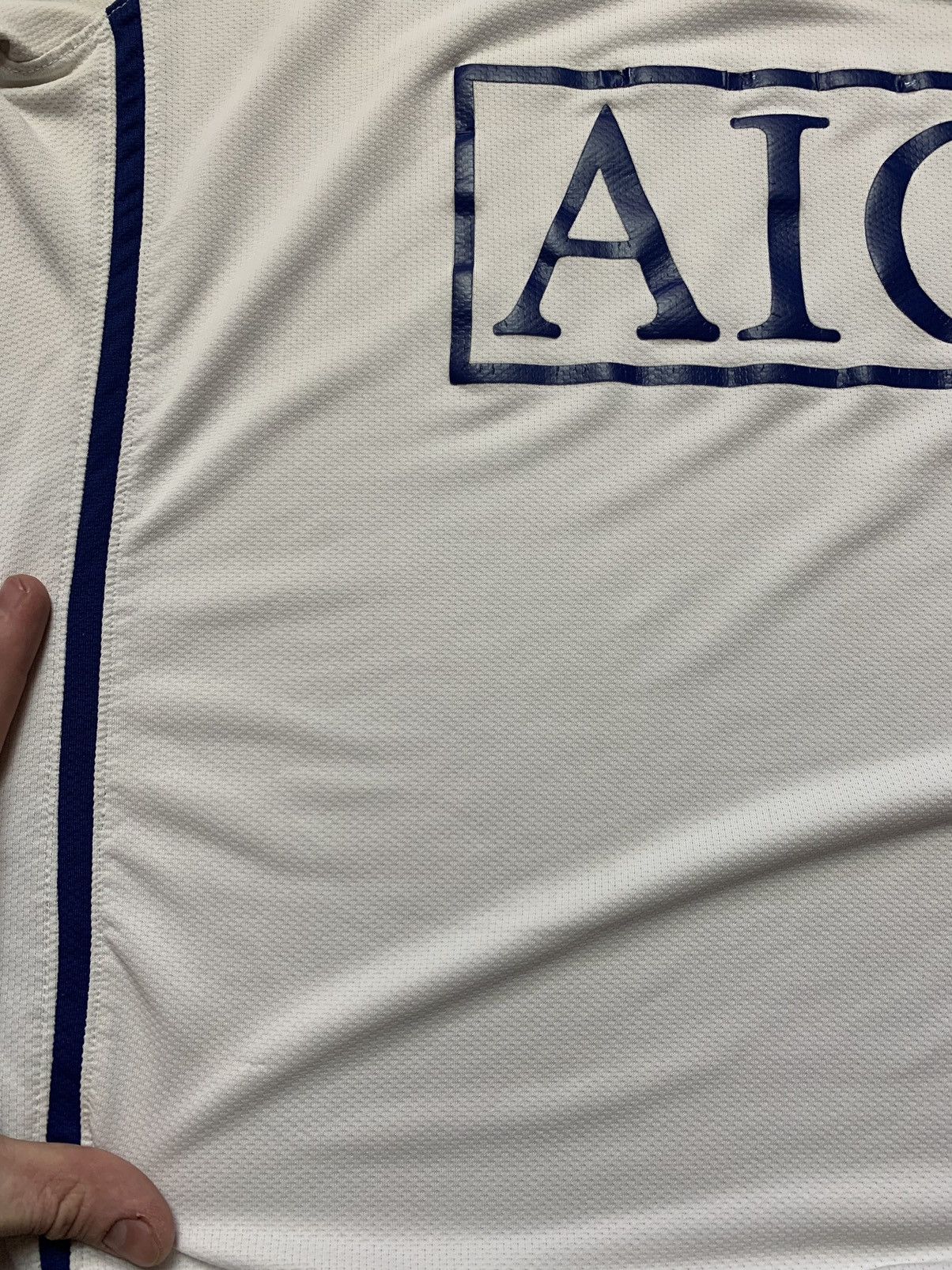 Nike × Vintage Vintage Nike Manchester United soccer jersey white size M Size US M / EU 48-50 / 2 - 5 Thumbnail