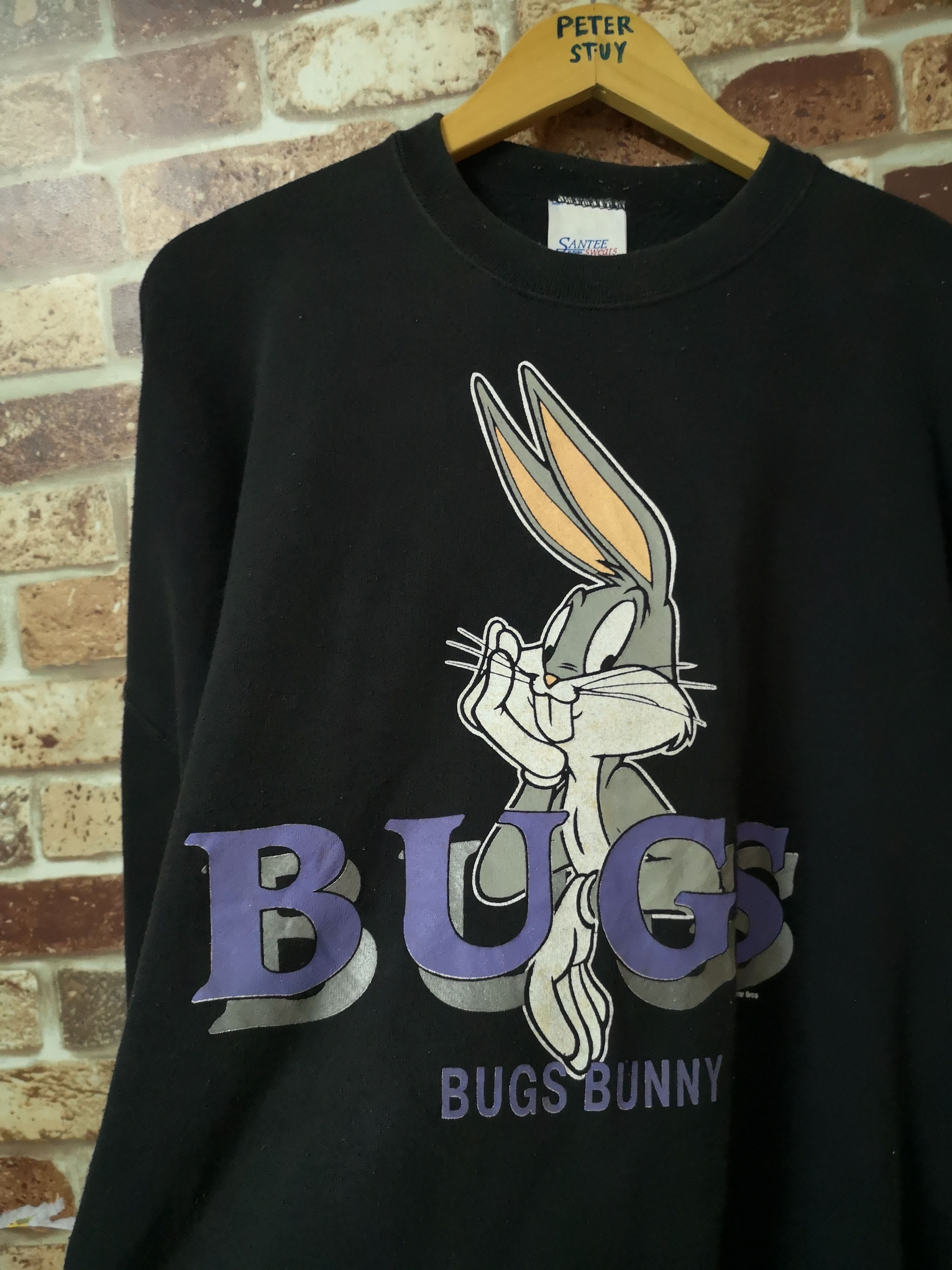 Vintage × Warner Bros VINTAGE BUGS BUNNY SWEATSHIRT Size US XXL / EU 58 / 5 - 2 Thumbnail