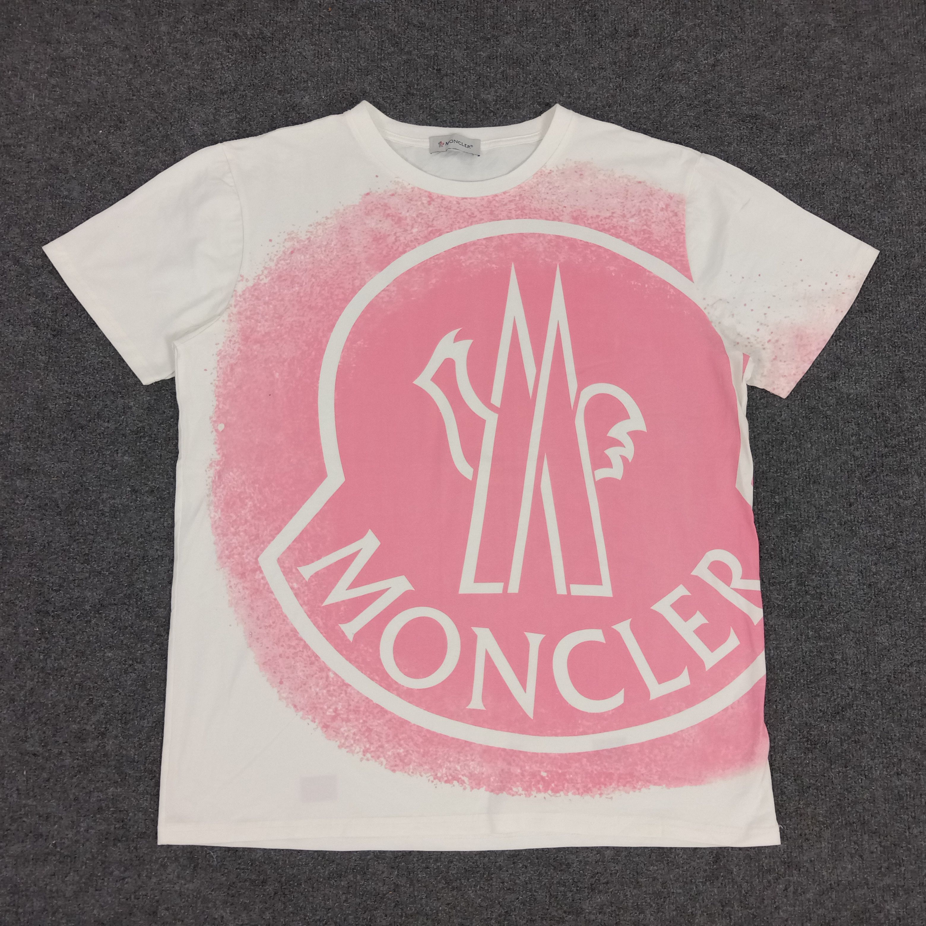 Italian Brand Moncler Big Design Tshirt