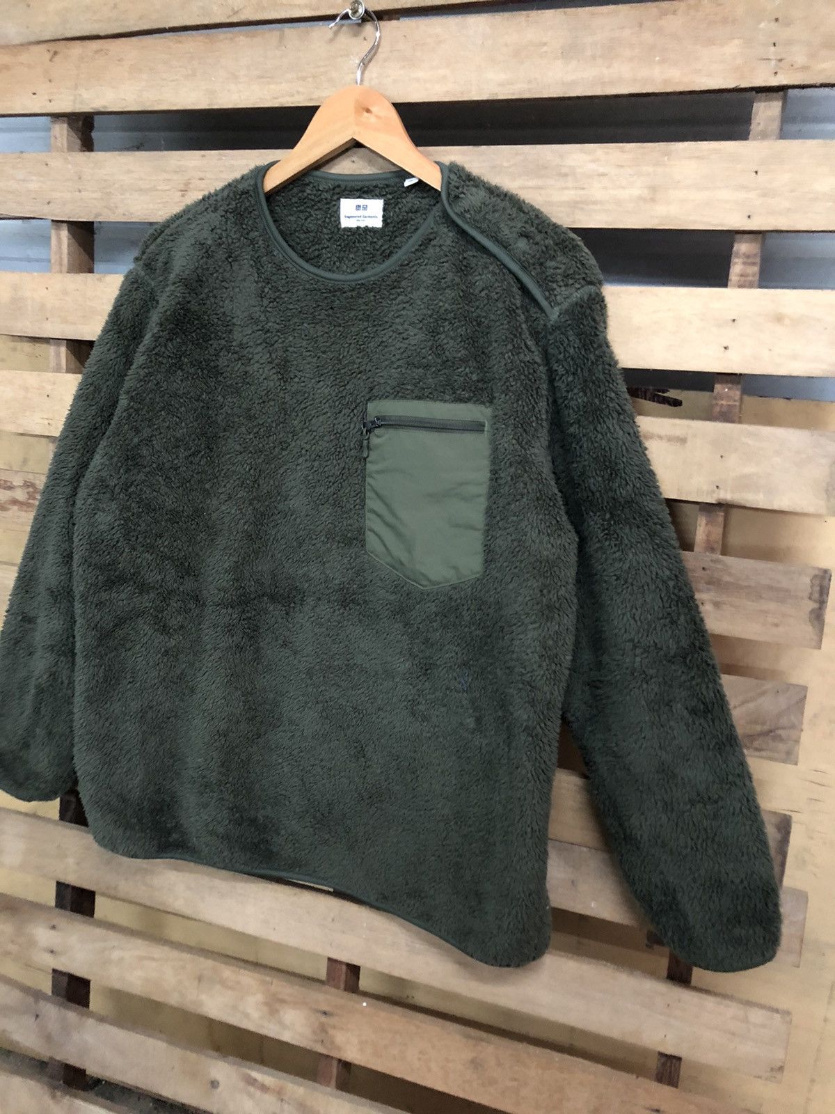 Engineered Garments × Uniqlo Uniqlo X Engineered Garments Fleece Jacket Size US L / EU 52-54 / 3 - 4 Thumbnail