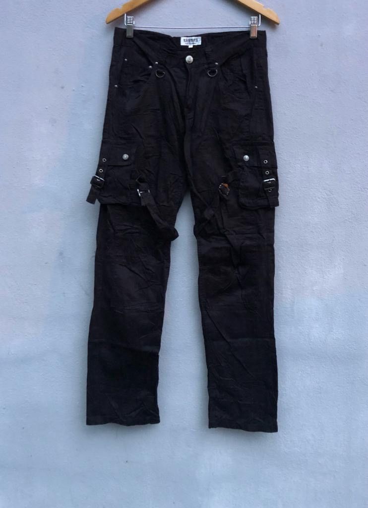 Japanese Brand Lowbox Bondage Cargo Pocket Pants