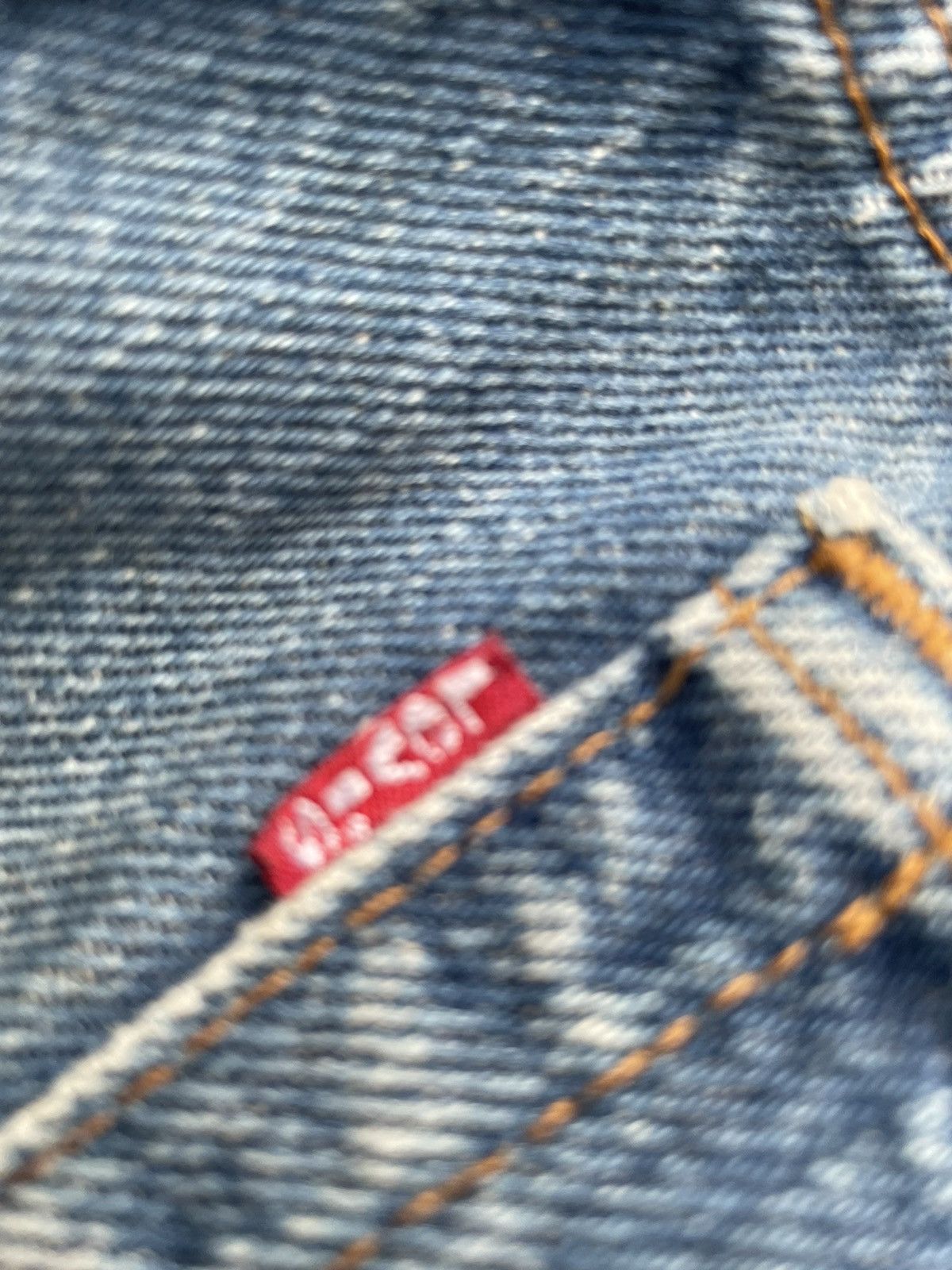 If Six Was Nine × Levi's × Vintage Vintage Levi’s 501XX e 1990 Usa Aging Faded Wash Size US 31 - 16 Thumbnail