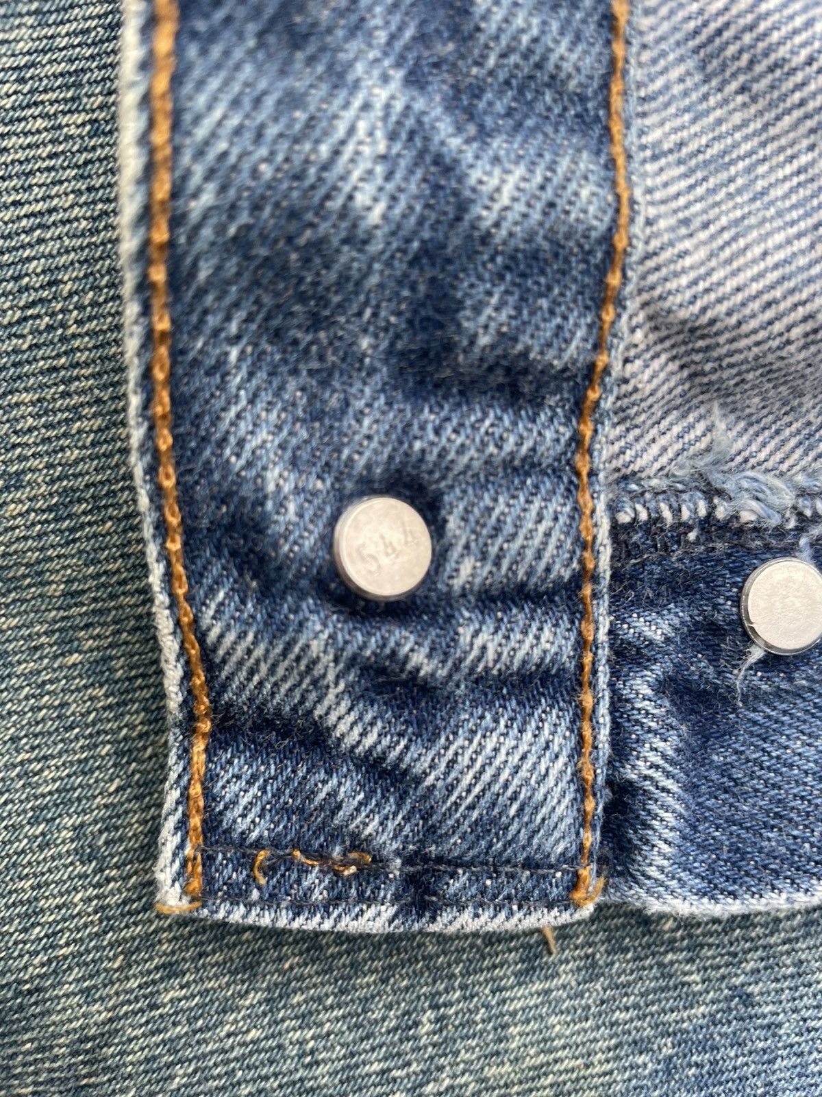 If Six Was Nine × Levi's × Vintage Vintage Levi’s 501XX e 1990 Usa Aging Faded Wash Size US 31 - 20 Thumbnail