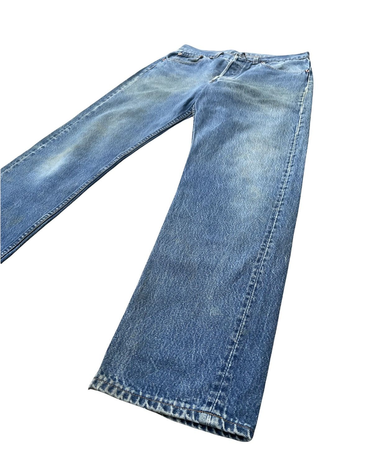 If Six Was Nine × Levi's × Vintage Vintage Levi’s 501XX e 1990 Usa Aging Faded Wash Size US 31 - 2 Thumbnail