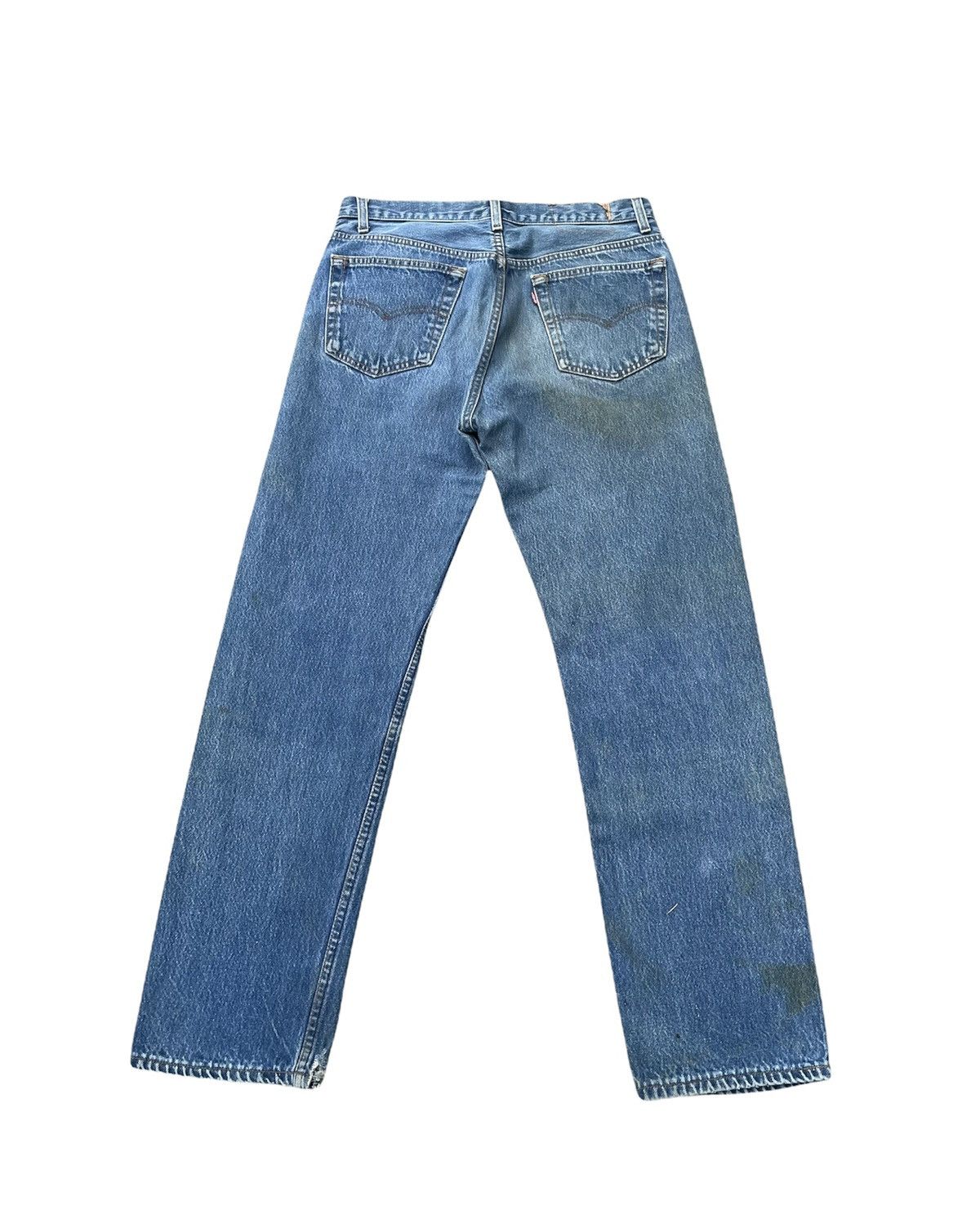 If Six Was Nine × Levi's × Vintage Vintage Levi’s 501XX e 1990 Usa Aging Faded Wash Size US 31 - 9 Thumbnail