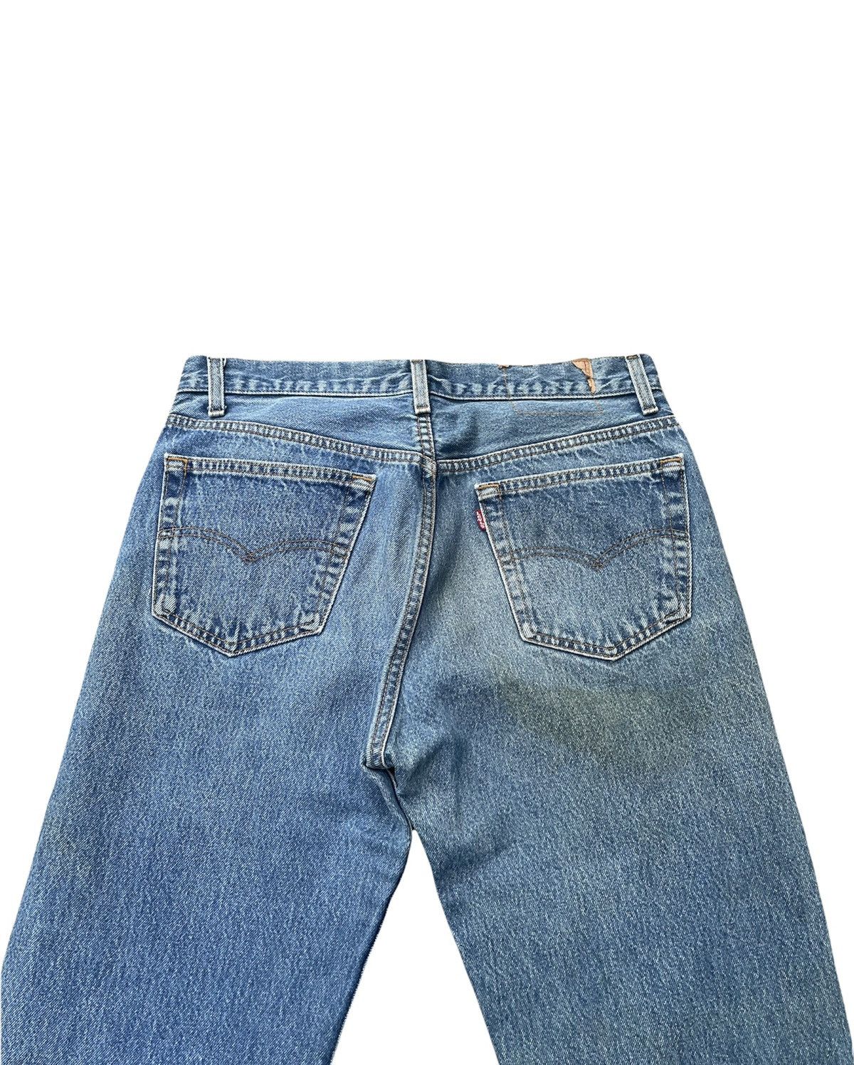 If Six Was Nine × Levi's × Vintage Vintage Levi’s 501XX e 1990 Usa Aging Faded Wash Size US 31 - 12 Thumbnail