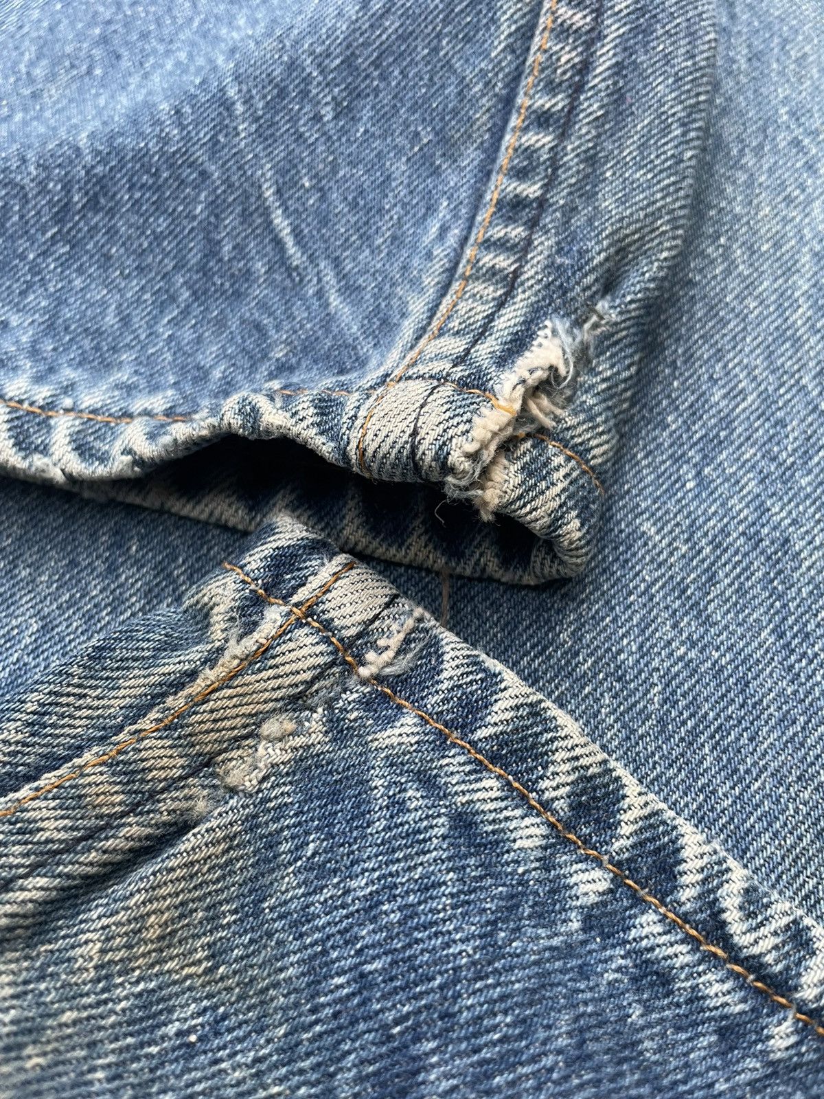 If Six Was Nine × Levi's × Vintage Vintage Levi’s 501XX e 1990 Usa Aging Faded Wash Size US 31 - 14 Thumbnail