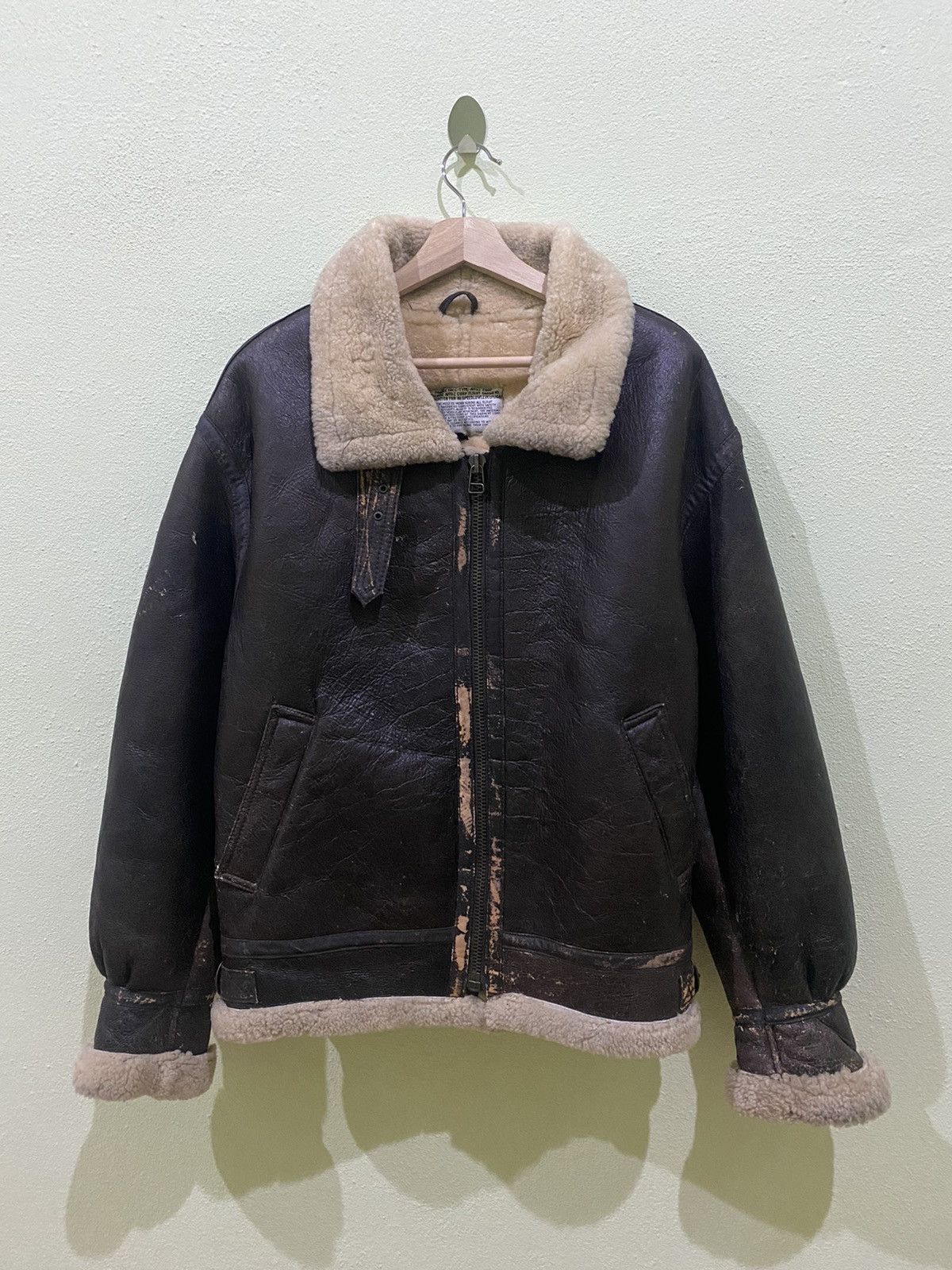 Vintage Vintage Double Face Aitoz Corp Flight Jacket Size US L / EU 52-54 / 3 - 2 Thumbnail