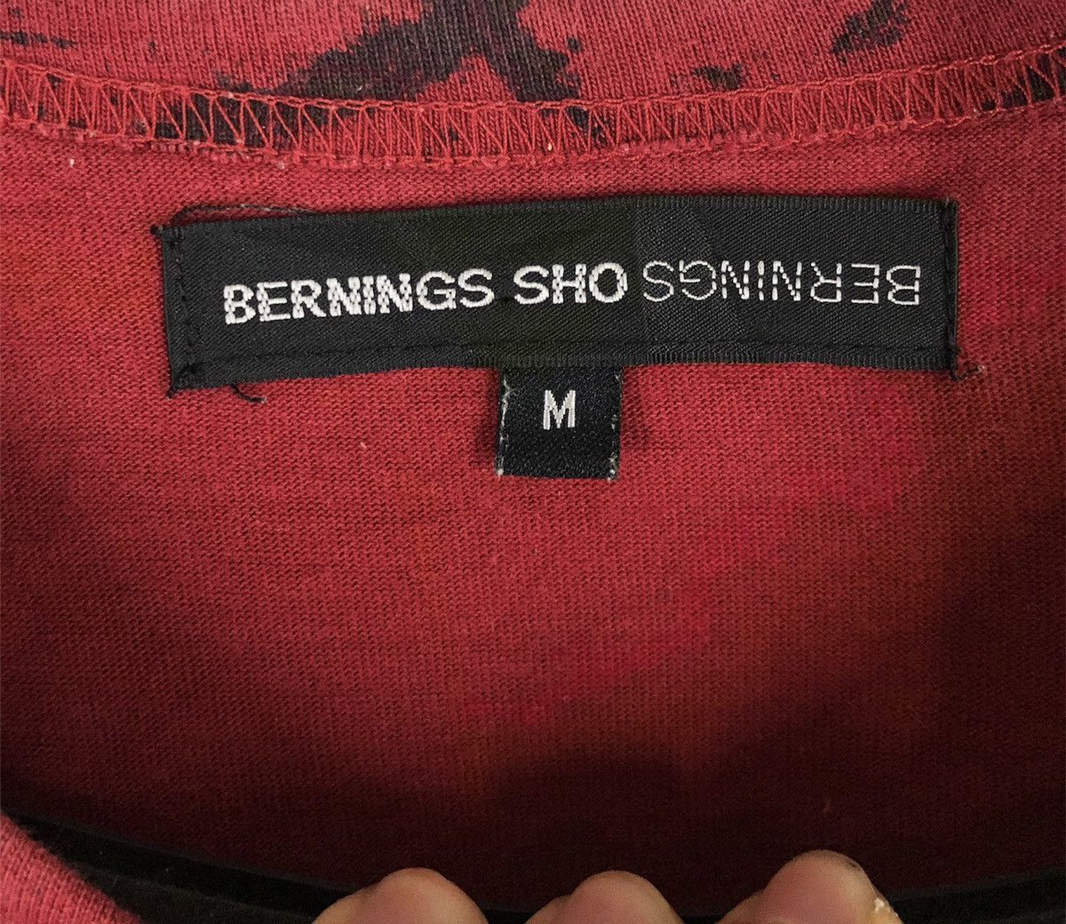 Japanese Brand Bernings Sho Punk Tee Nice Design Size US M / EU 48-50 / 2 - 10 Thumbnail