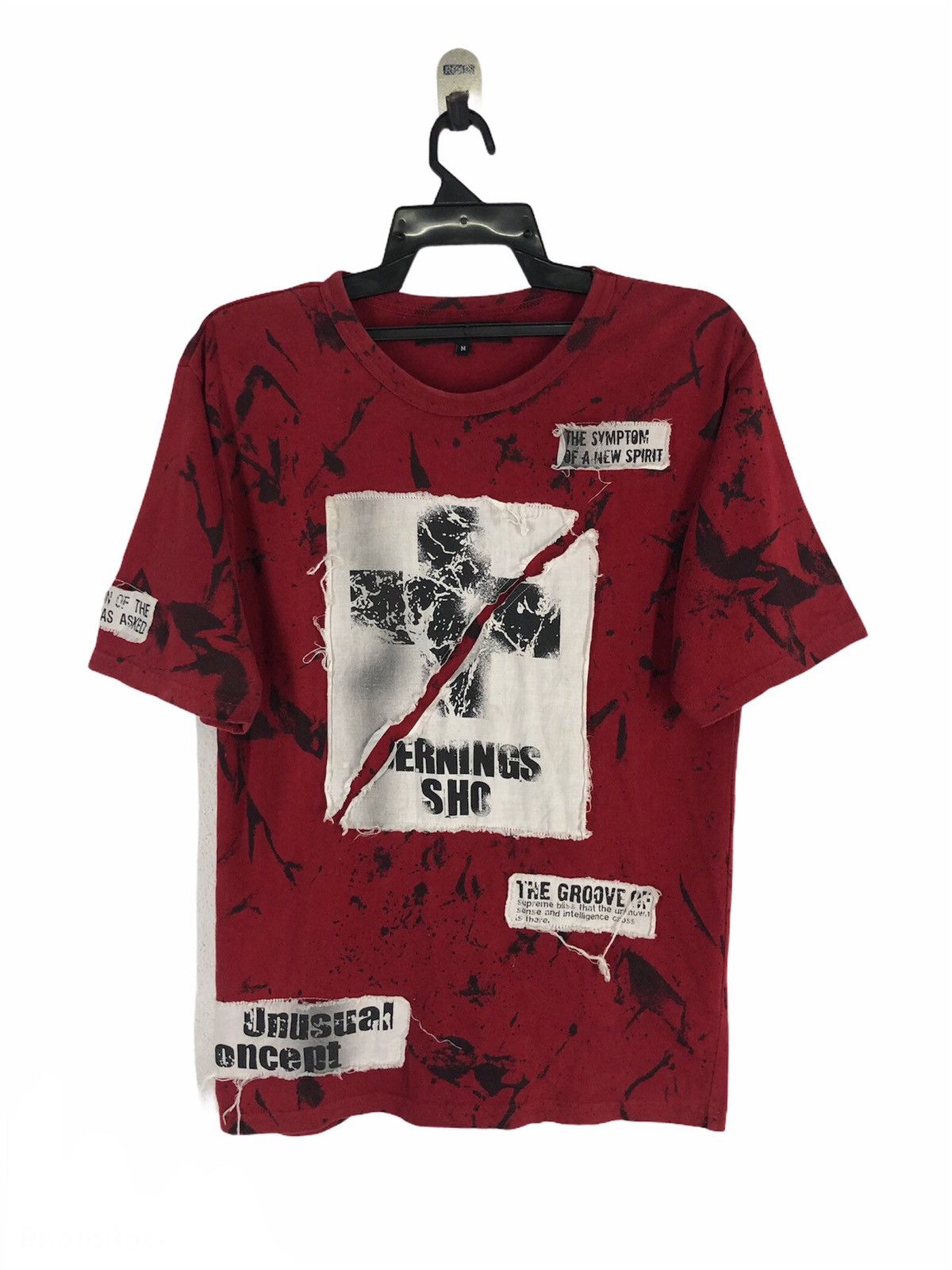 Japanese Brand Bernings Sho Punk Tee Nice Design Size US M / EU 48-50 / 2 - 1 Thumbnail
