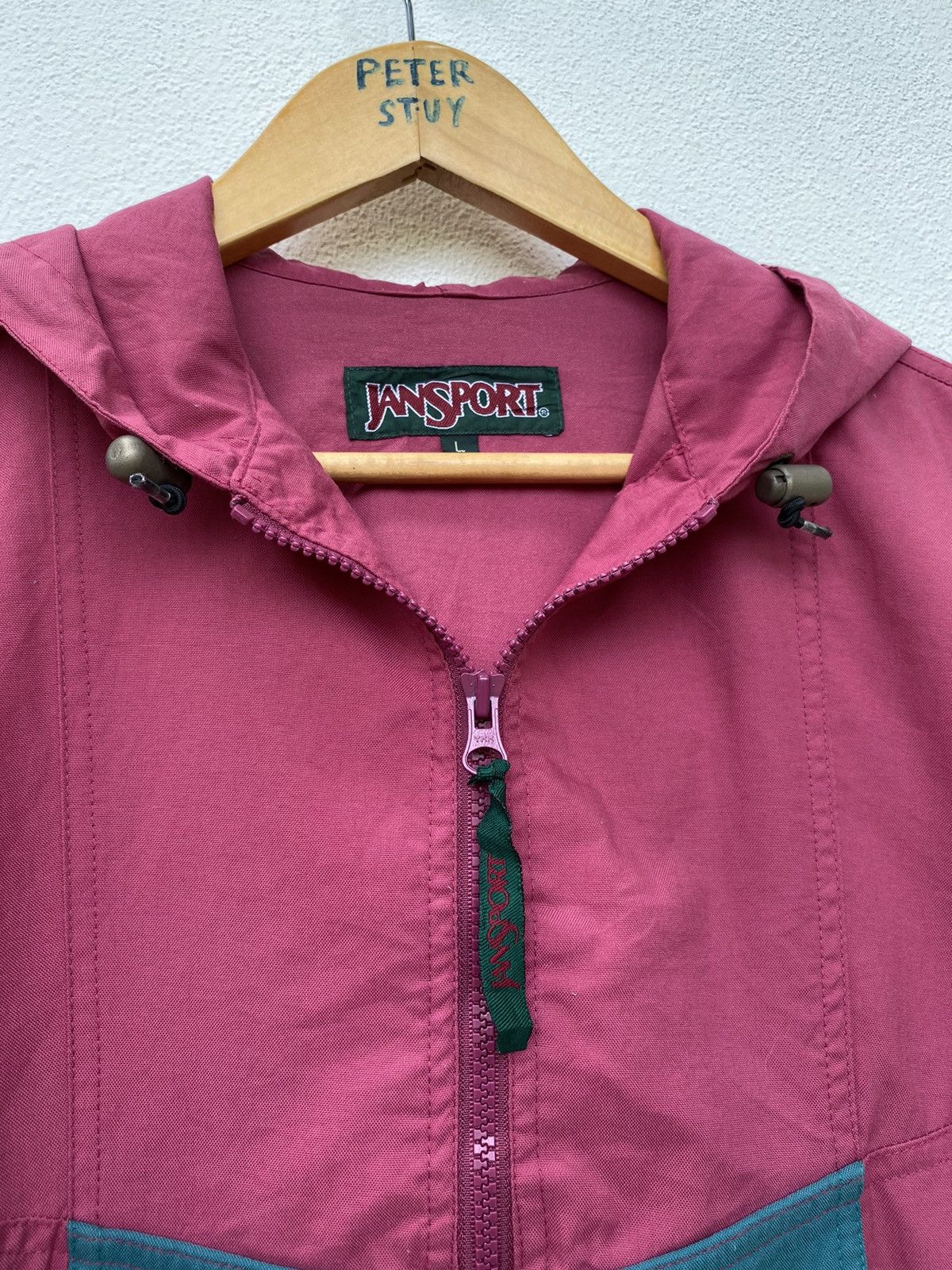 Jansport × Vintage 🔥RARE🔥VINTAGE JANSPORT HOODIES SWEATER NICE DESIGN Size US L / EU 52-54 / 3 - 6 Thumbnail