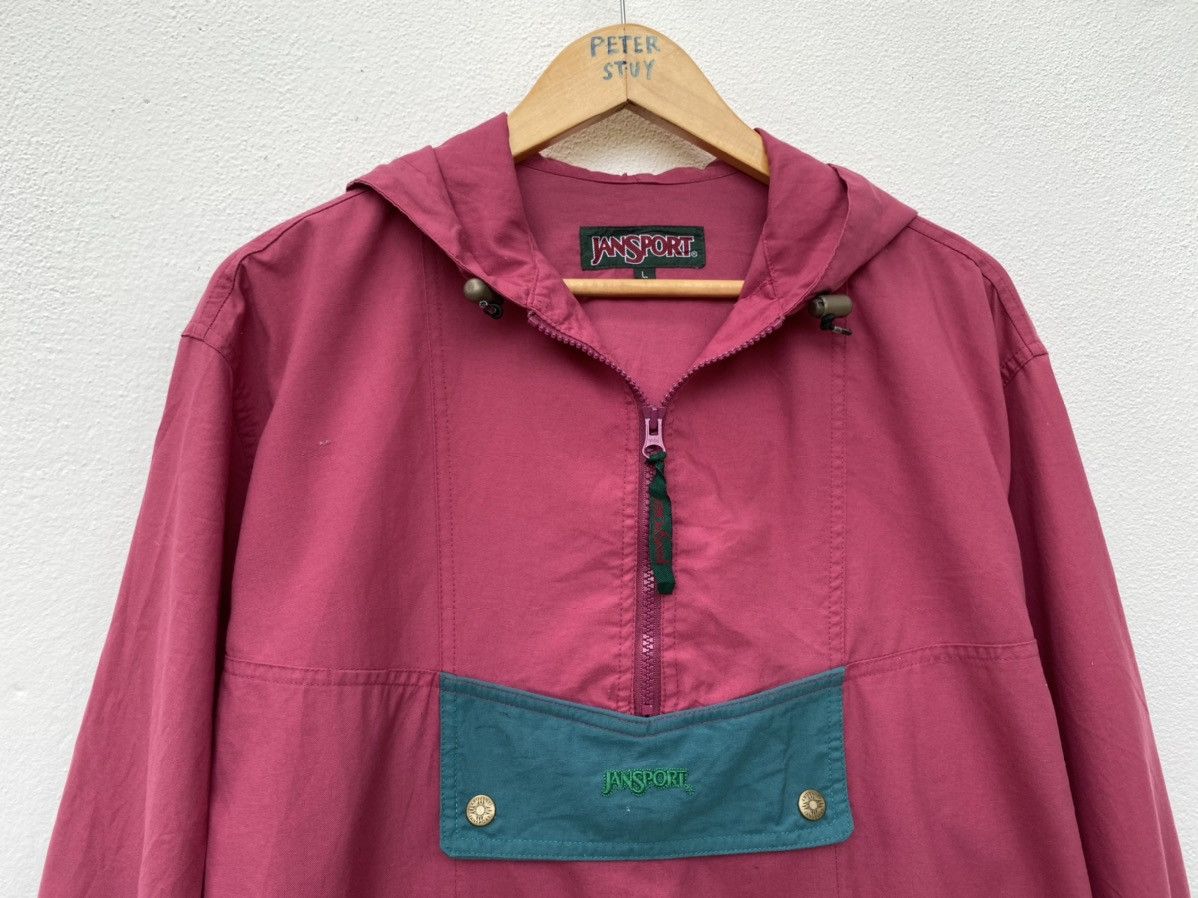 Jansport × Vintage 🔥RARE🔥VINTAGE JANSPORT HOODIES SWEATER NICE DESIGN Size US L / EU 52-54 / 3 - 2 Thumbnail