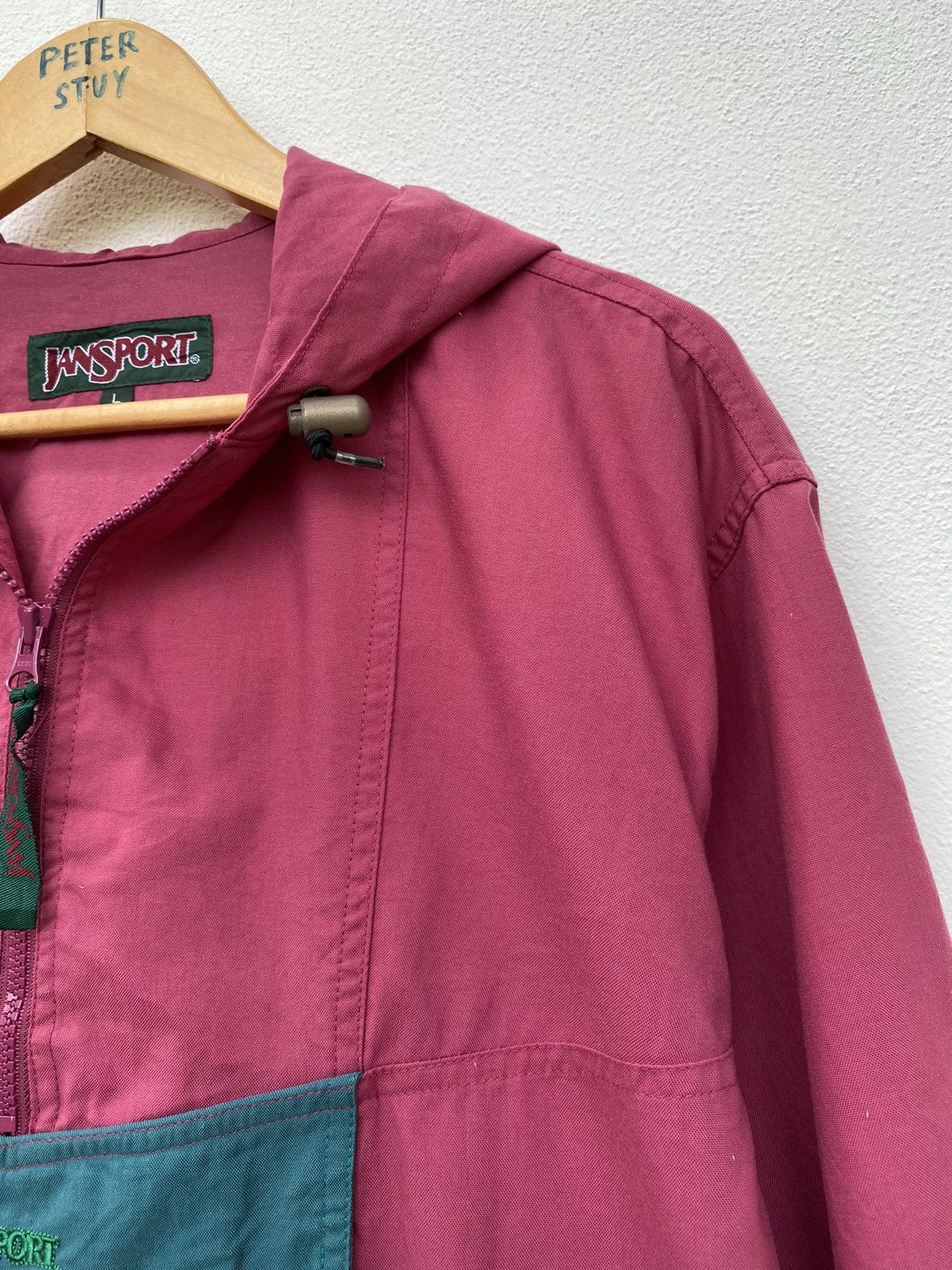 Jansport × Vintage 🔥RARE🔥VINTAGE JANSPORT HOODIES SWEATER NICE DESIGN Size US L / EU 52-54 / 3 - 4 Thumbnail