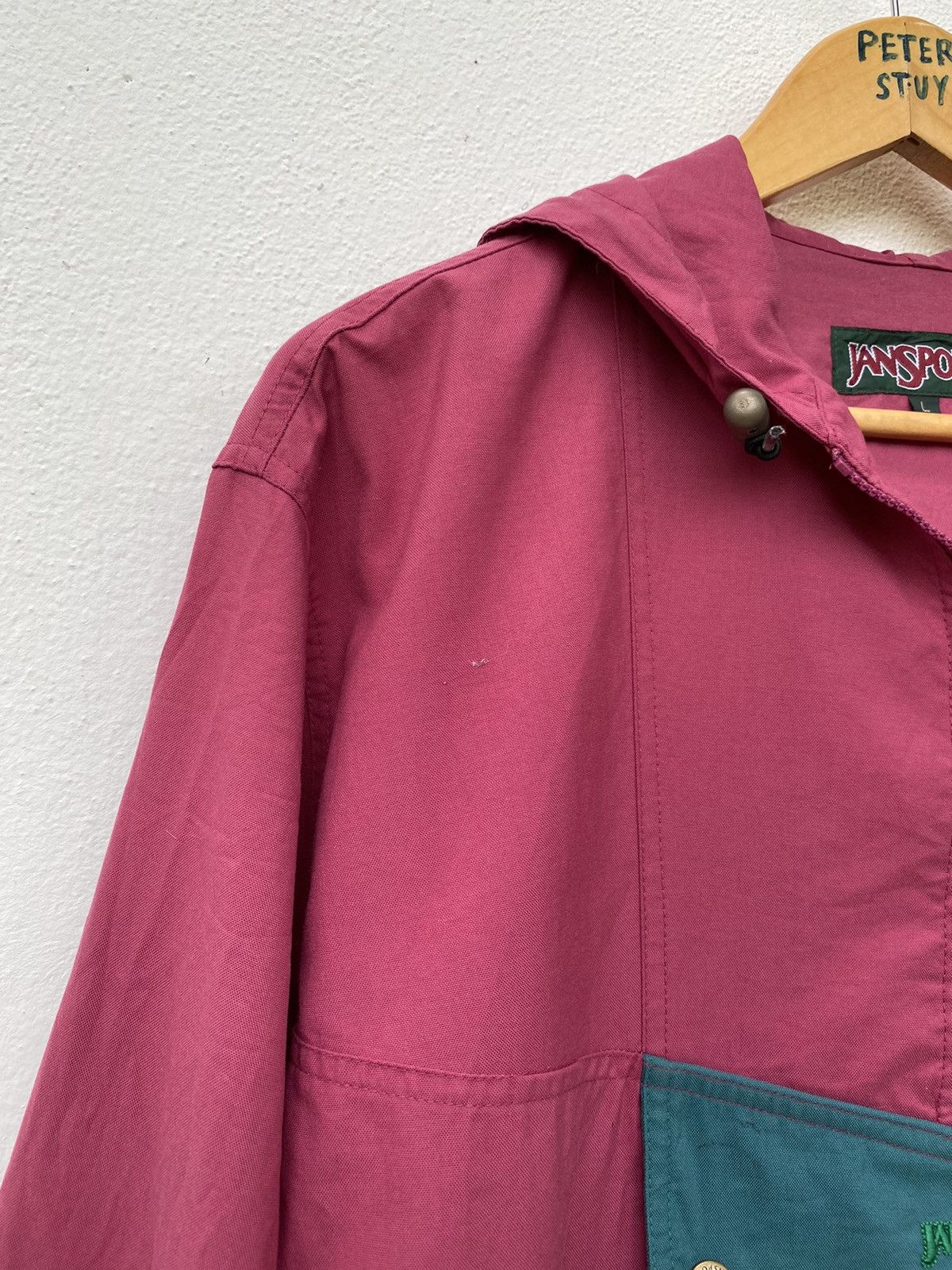 Jansport × Vintage 🔥RARE🔥VINTAGE JANSPORT HOODIES SWEATER NICE DESIGN Size US L / EU 52-54 / 3 - 5 Thumbnail