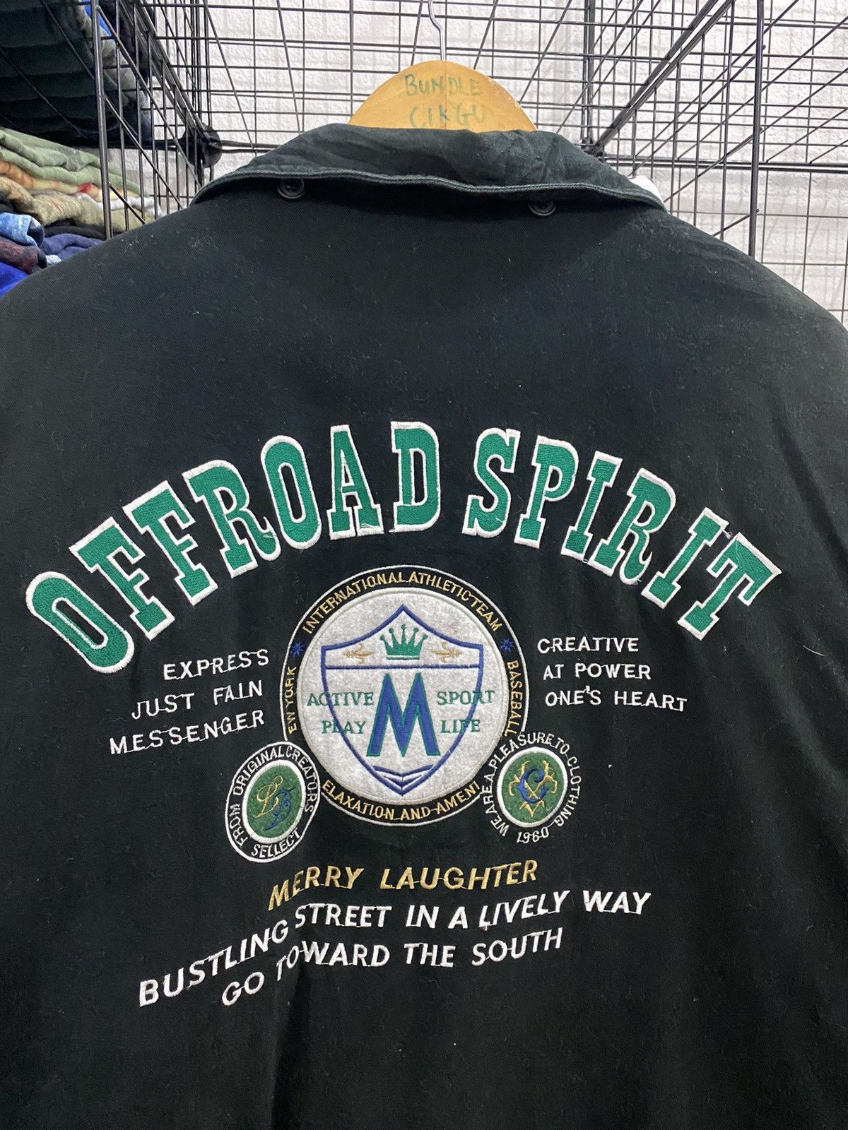 Vintage Vintage Off Road Spirit Bomber Jacket Size US L / EU 52-54 / 3 - 5 Thumbnail