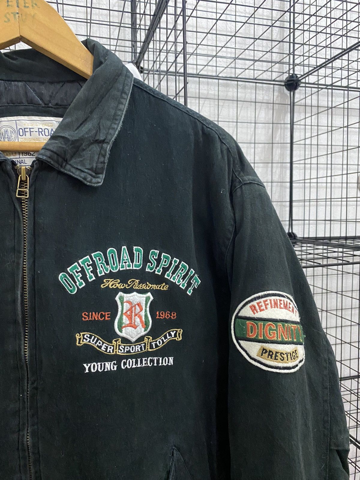 Vintage Vintage Off Road Spirit Bomber Jacket Size US L / EU 52-54 / 3 - 6 Thumbnail