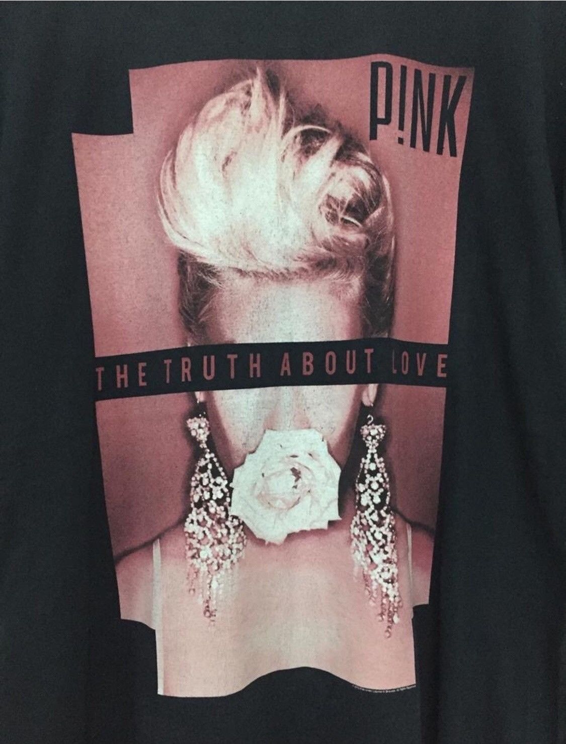 Pink Nice Pink 'the truth about love tour' shirt cw21 Size US L / EU 52-54 / 3 - 2 Thumbnail